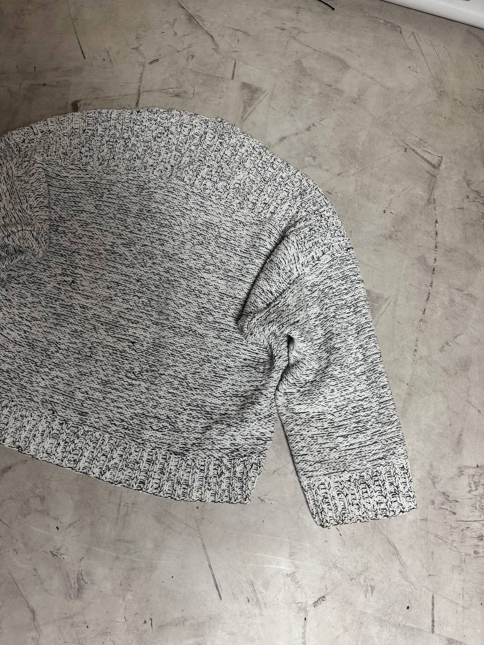 Other Extra Rare Body map England 80s assimetric knite sweater Size US L / EU 52-54 / 3 - 14 Thumbnail