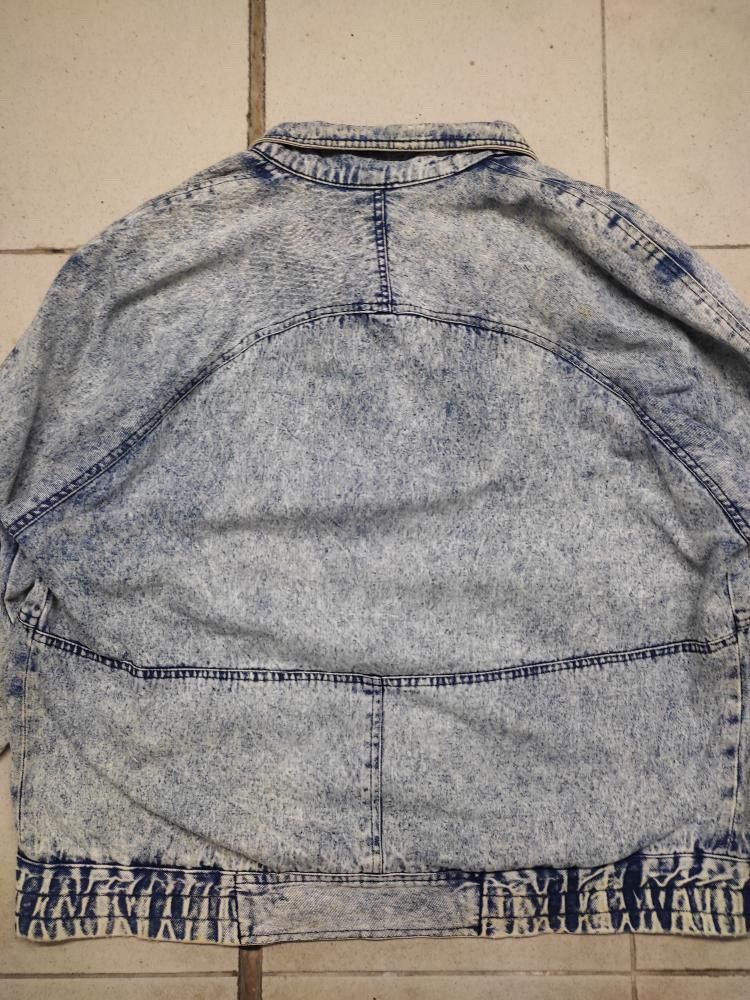 Japanese Brand × Vintage VINTAGE DENIM JACKET BAGGY STYLE Size XL / US 12-14 / IT 48-50 - 8 Thumbnail