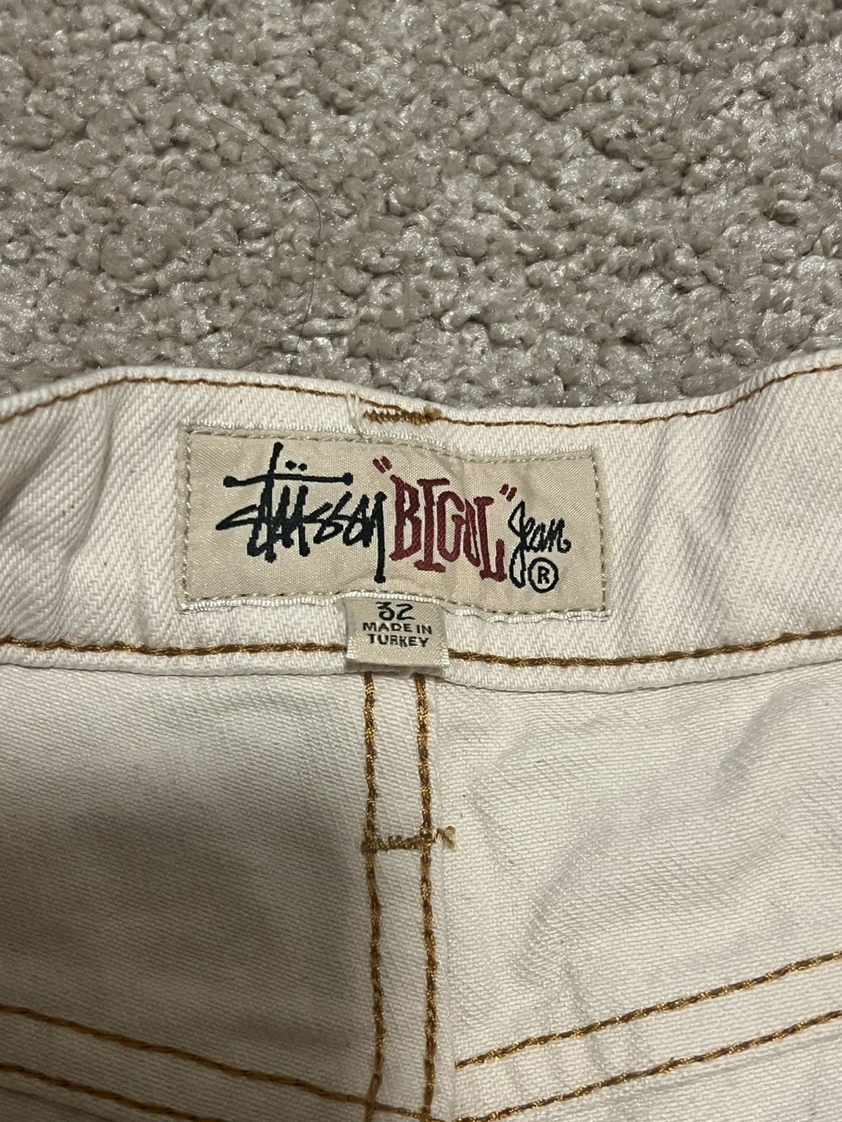 Stussy Stussy Classic Denim Jean Natural 32 Size US 32 / EU 48 - 3 Thumbnail
