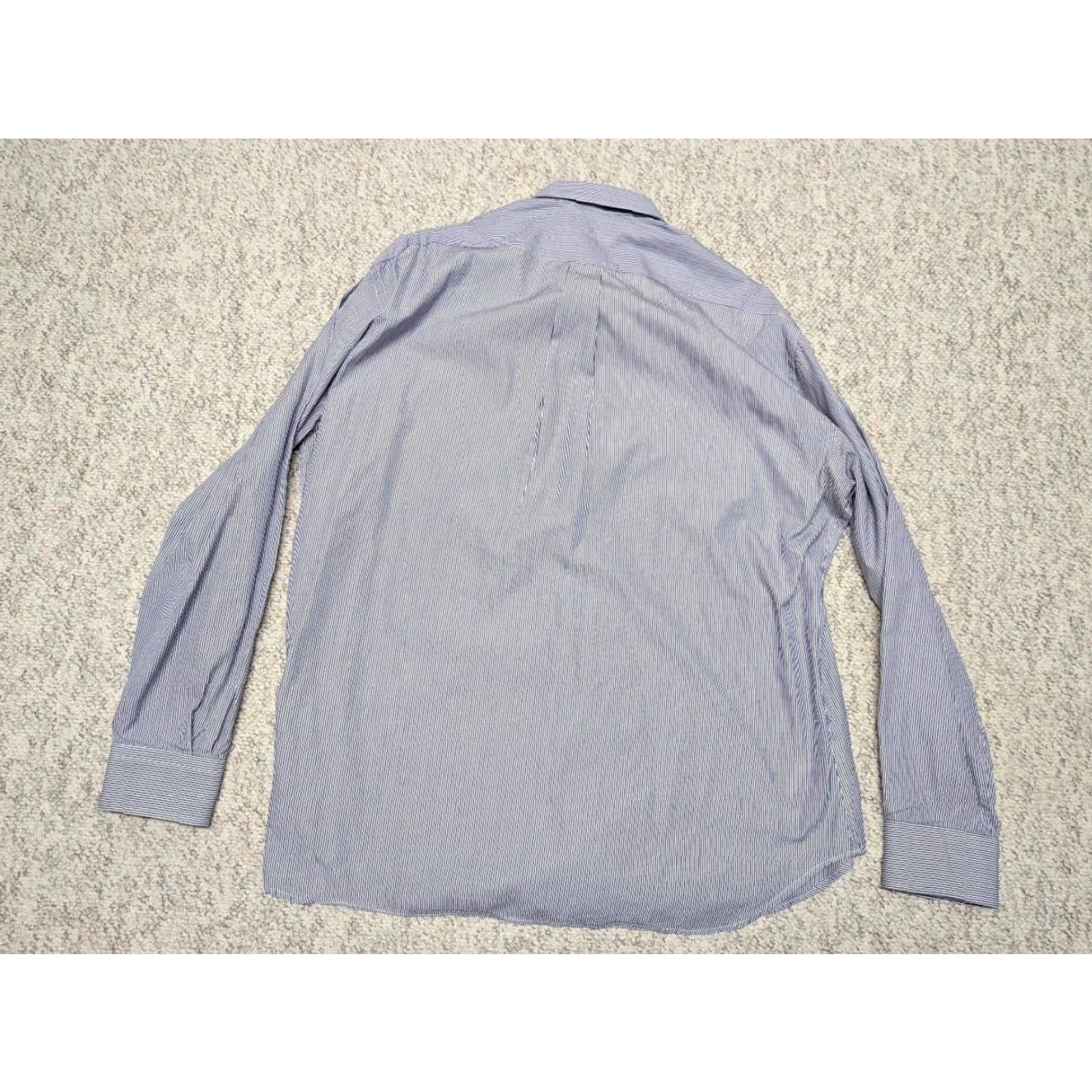 Vintage USA Gitman Bros striped cotton shirt 2XL long sleeve Lavender Men’s, Button-Up, Collared, Cowboy theme, USA made, Vintage? (No vintage flag) Size US XXL / EU 58 / 5 - 5 Thumbnail
