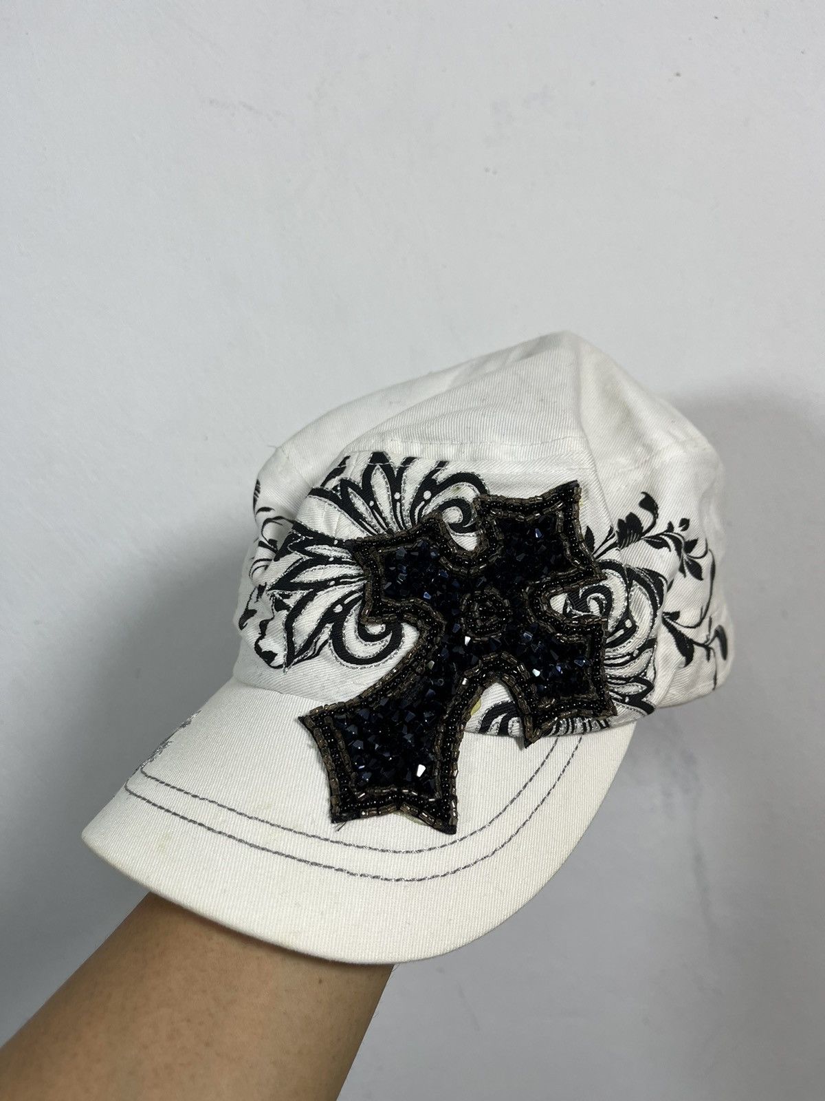 Other JAPANESE STYLE CAP LIKE CHROME HEARTS DESIGN Size ONE SIZE - 3 Thumbnail