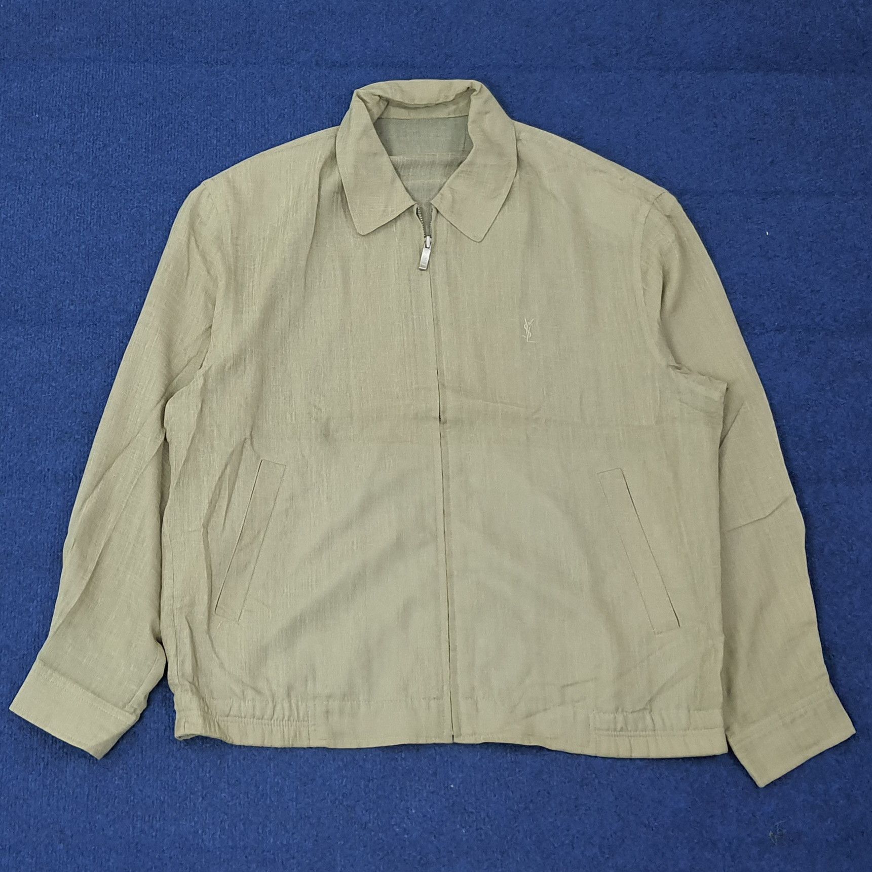 Yves Saint Laurent Vintage Yves Saint Laurent Translucent Thin Jacket C260N19 Size L / US 10 / IT 46 - 2 Thumbnail