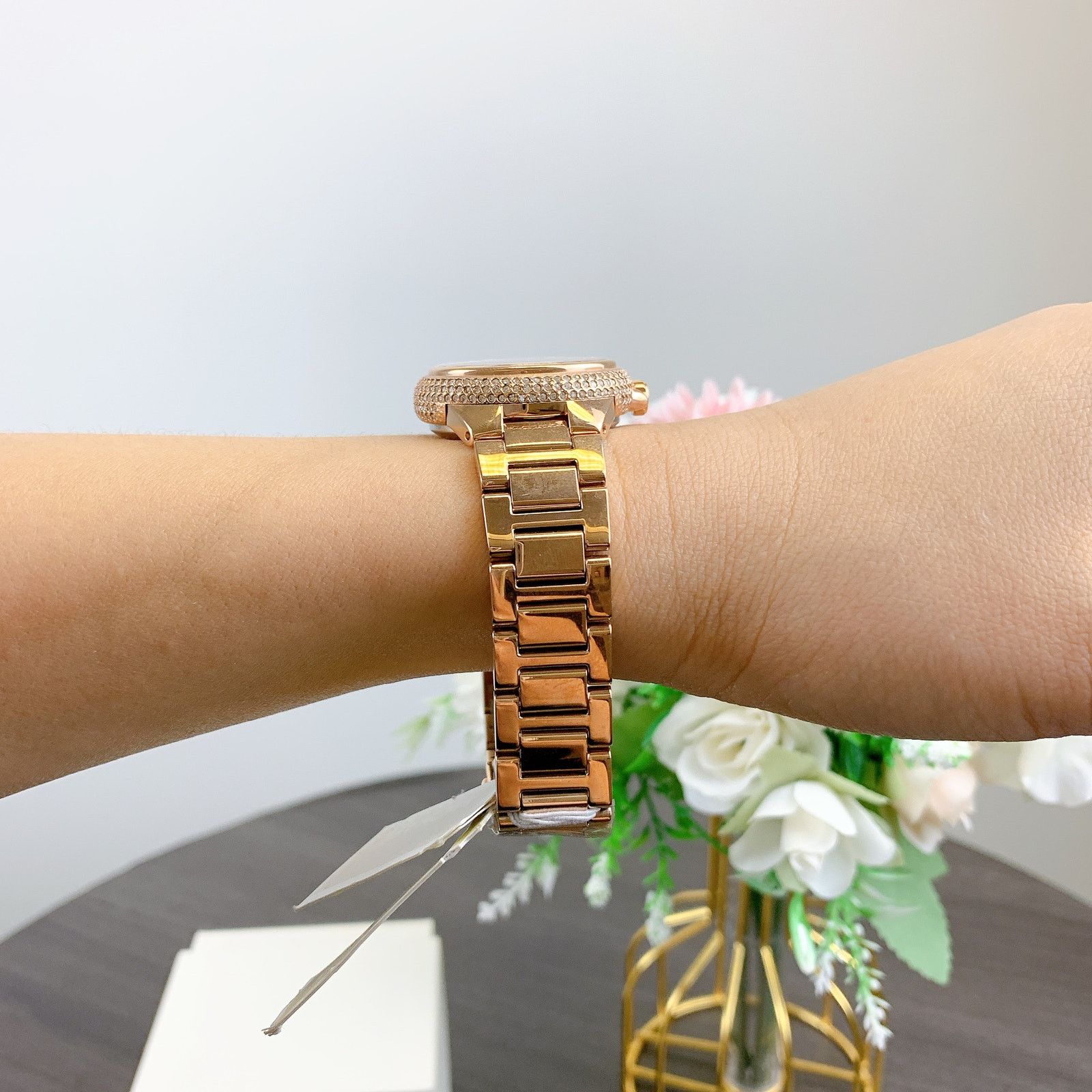 Michael Kors Michael Kors MK9051 Sage Three-Hand Rose Gold-Tone Size ONE SIZE - 2 Thumbnail