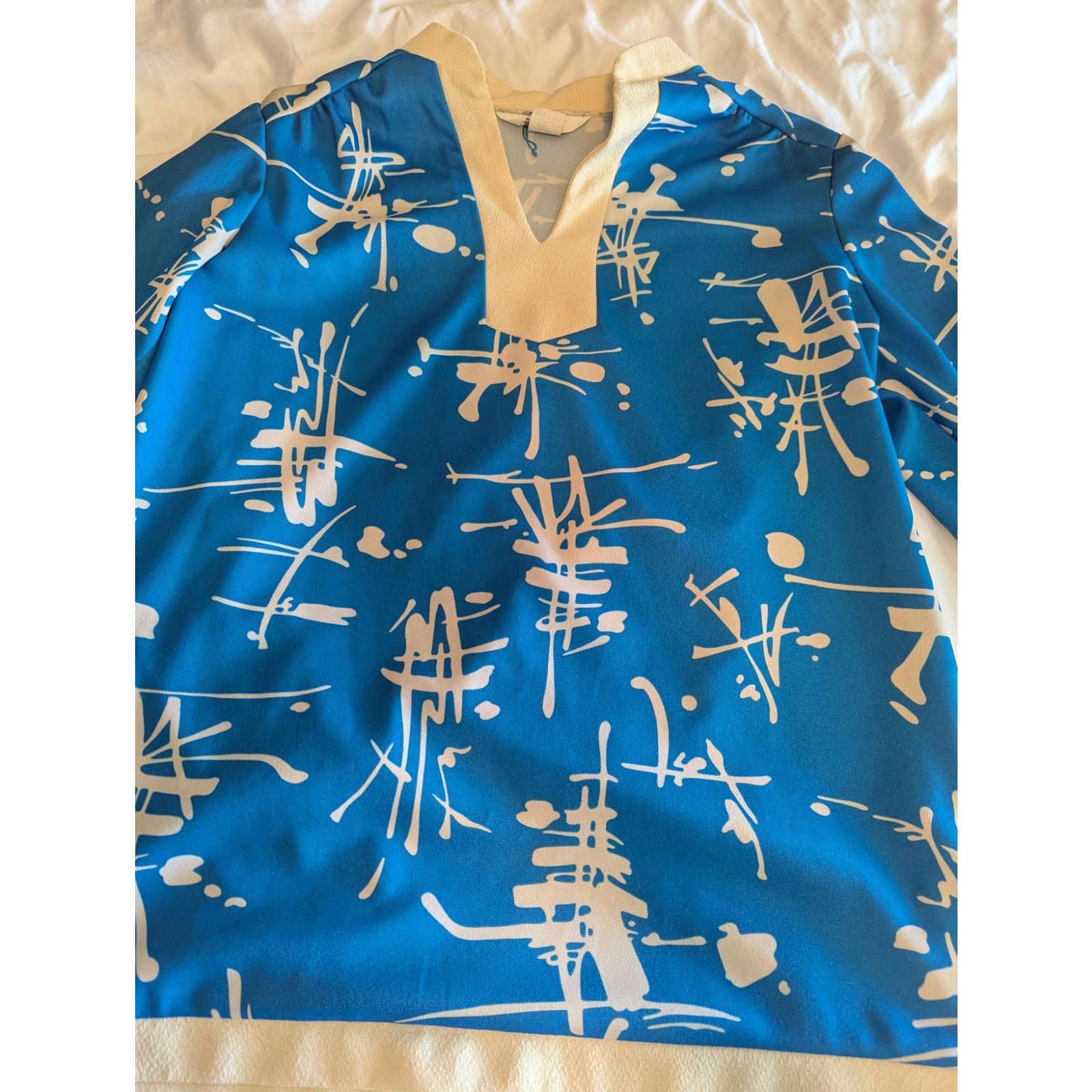 J.McLaughlin Vintage 70's Montgomery Ward Tunic Asian Kimono Pullover XL Size XL / US 12-14 / IT 48-50 - 2 Thumbnail