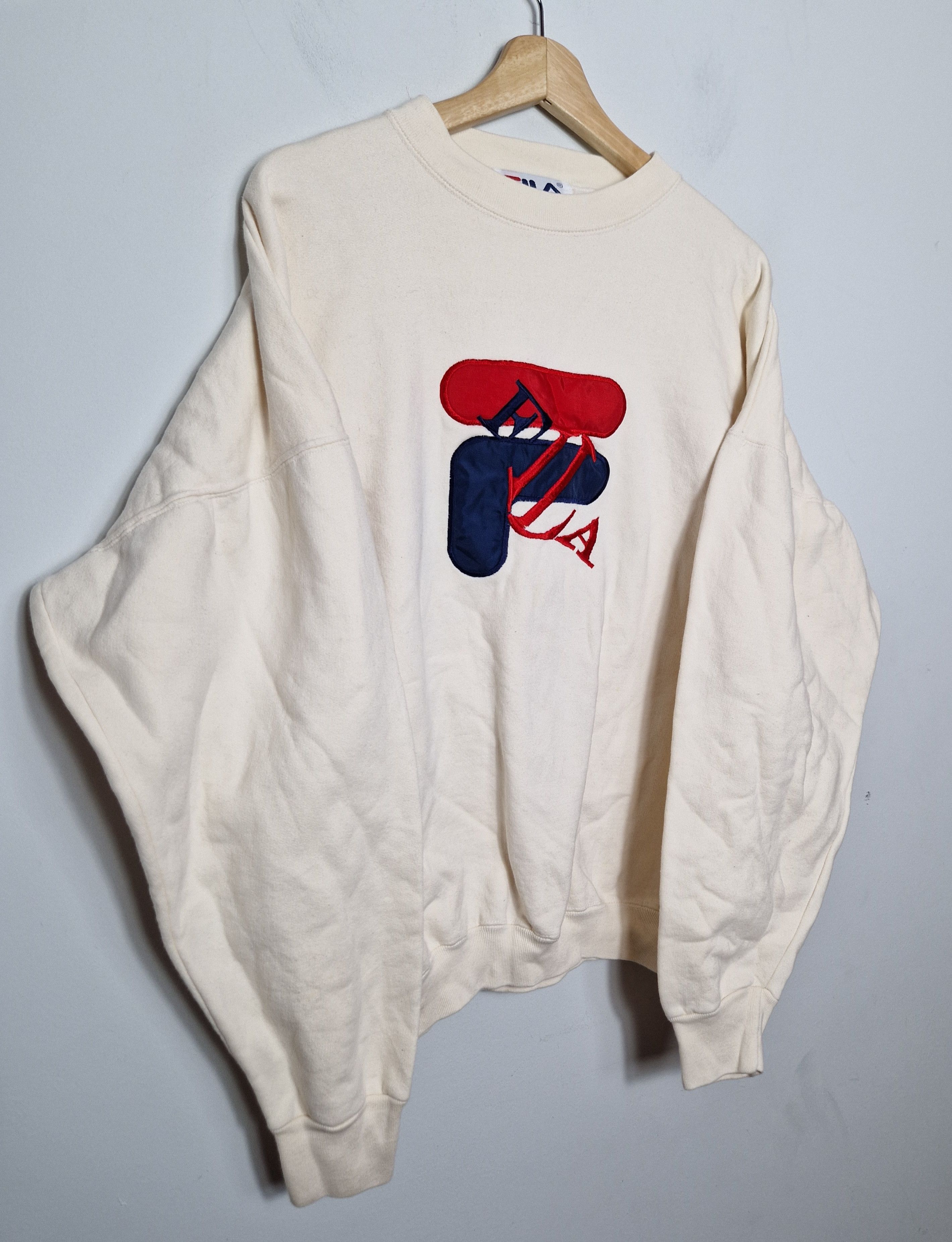Fila × Vintage vintage Fila Italia sweatshirt 90s y2k Size US L / EU 52-54 / 3 - 3 Thumbnail