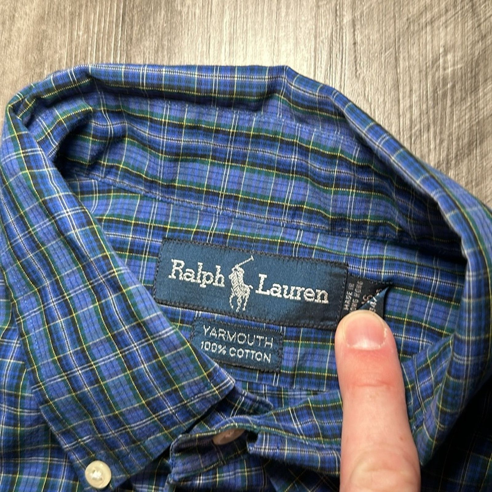 Ralph Lauren Ralph Lauren Yarmouth Long Sleeve - 16 34/35 (Large) Size US L / EU 52-54 / 3 - 6 Thumbnail