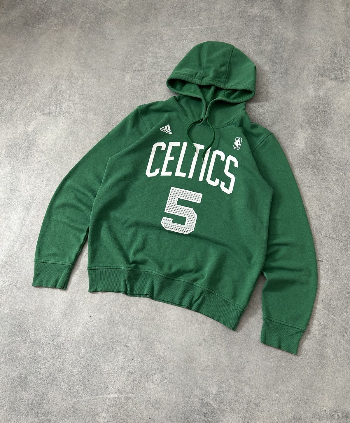 Adidas × NBA × Vintage Vintage Adidas Celtics 5 Carnett big logo hoodies Size US M / EU 48-50 / 2 - 2 Thumbnail