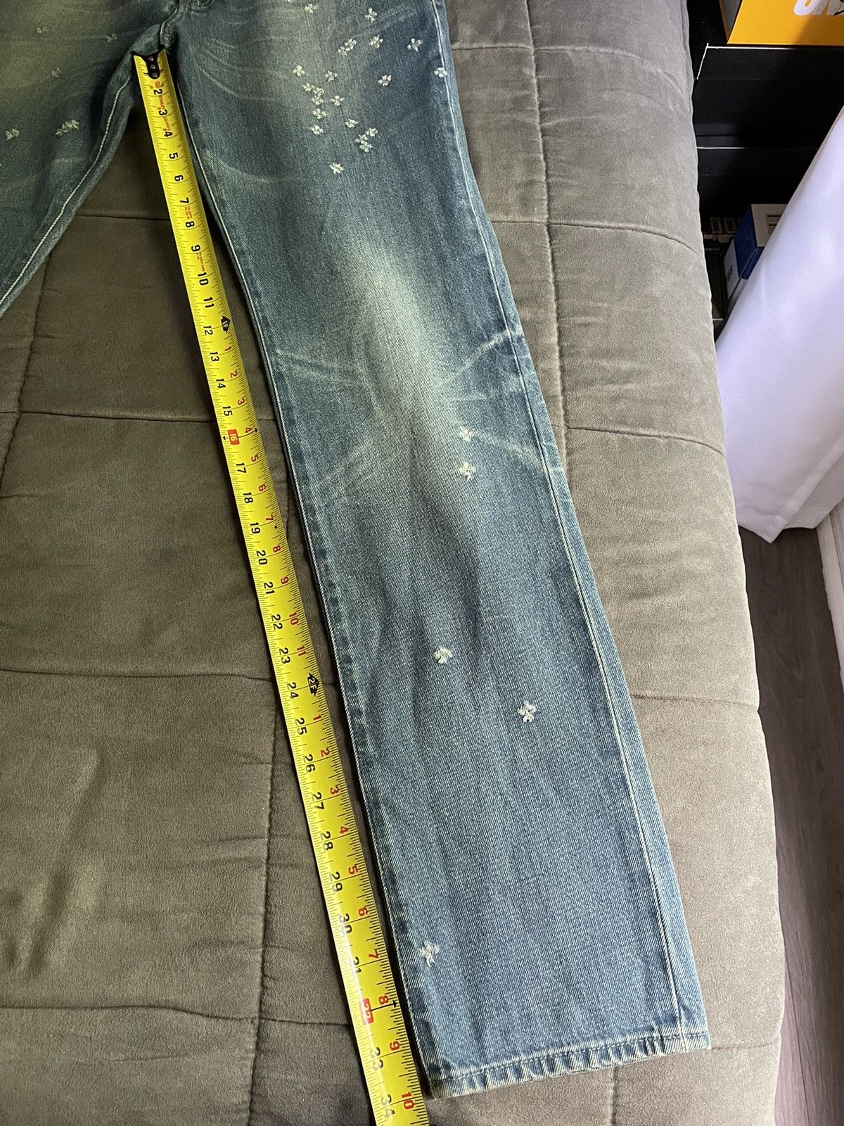 Givenchy Givenchy Cuban Cut Snowflake Distressed Jeans Size US 34 / EU 50 - 8 Thumbnail