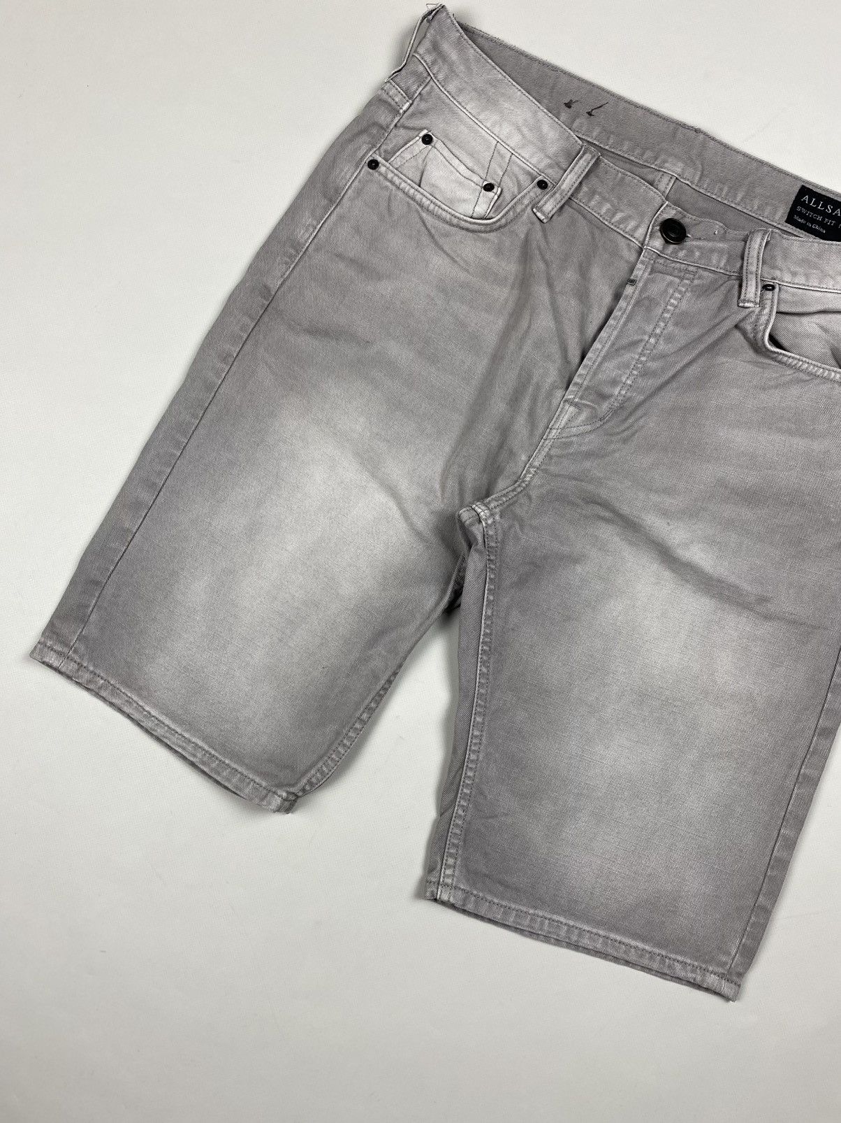 Allsaints Allsaints Asahi Switch Denim Shorts Size 31 Size US 31 - 5 Thumbnail