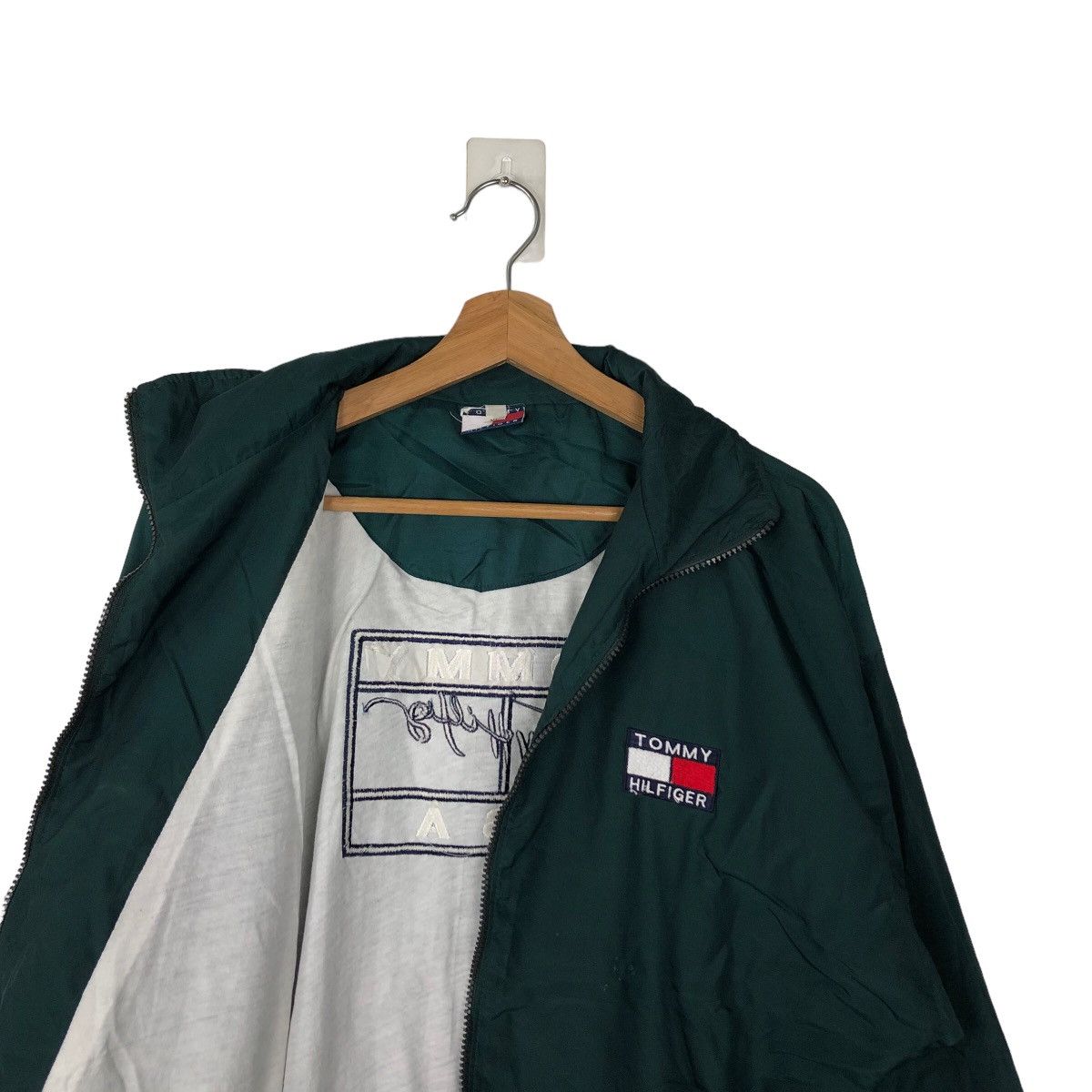Japanese Brand 🔥90’s VINTAGE TOMMY HILFIGER SURVIVAL JACKET BIG LOGO Size US XL / EU 56 / 4 - 9 Thumbnail