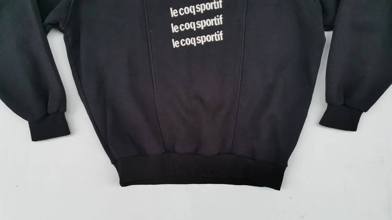 Le Coq Sportif Rare!!! Le Coq Sportif Big Logo Sweatshirt Size US L / EU 52-54 / 3 - 10 Thumbnail