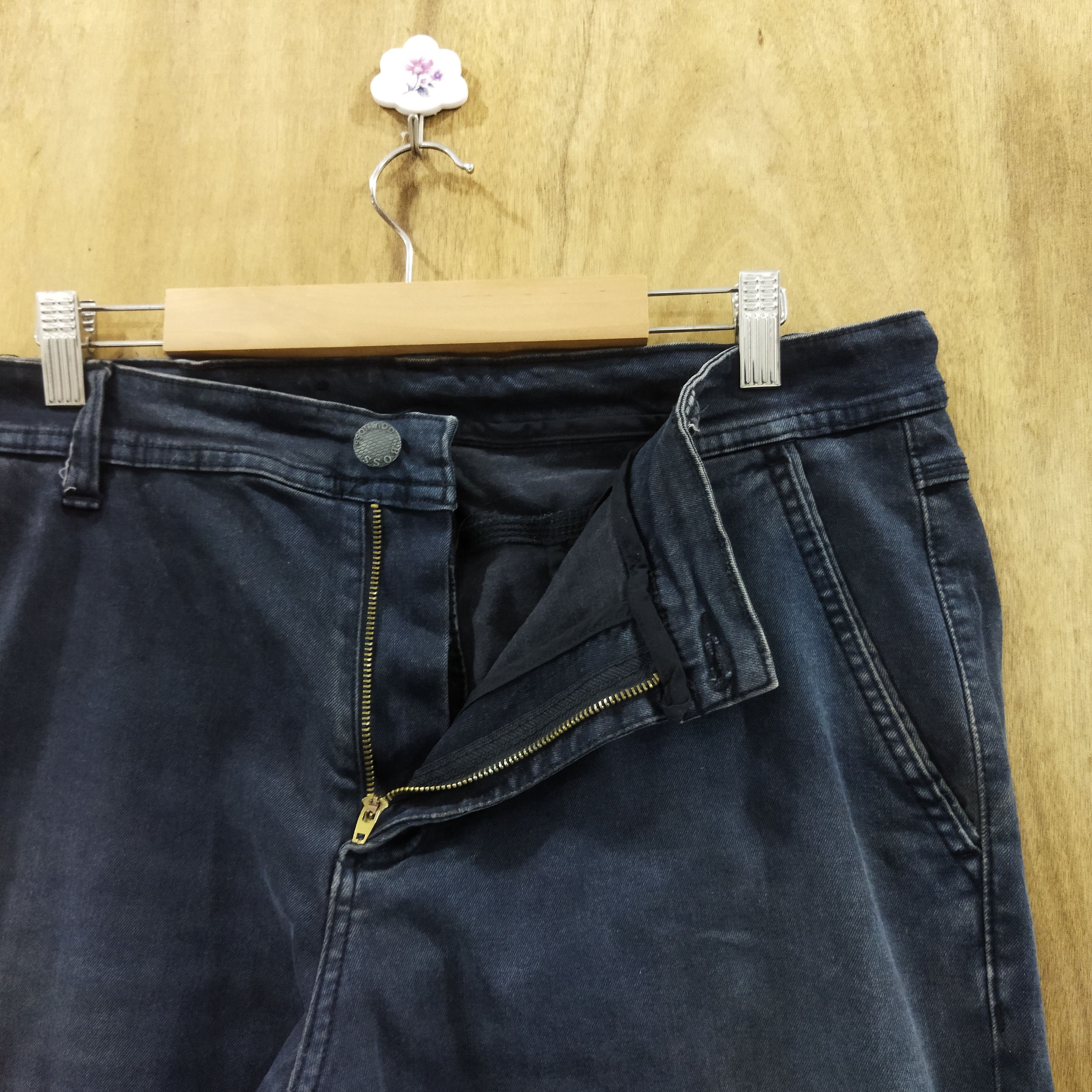 Japanese Brand BOSS FADED DARK BLUE JEANS PANTS Size US 36 / EU 52 - 6 Thumbnail