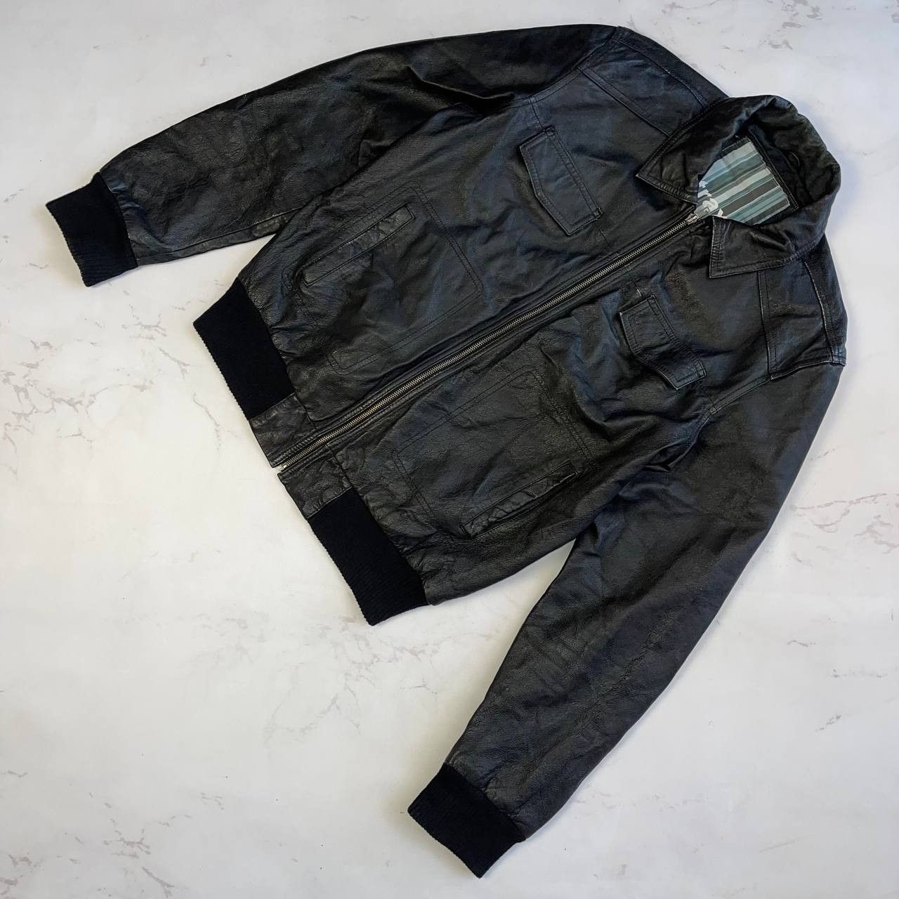 Japanese Brand Japanese Brand Leather Jackets Y2K Streetwear Vintage Sz XL Size US XL / EU 56 / 4 - 2 Thumbnail