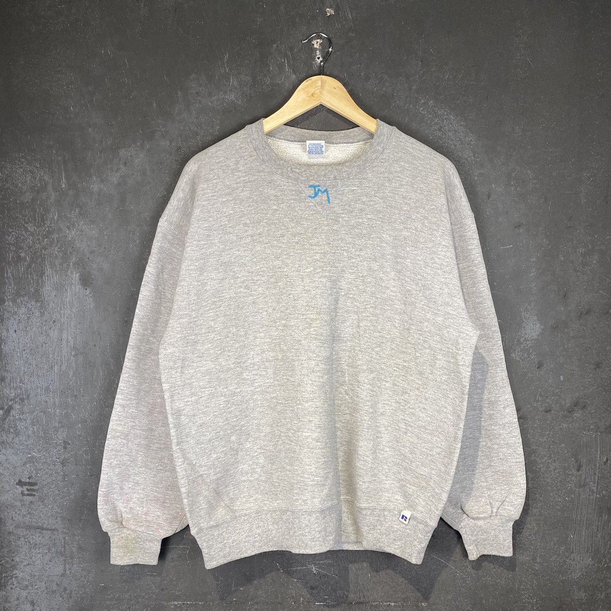 OG 90s Russell Blank Boxy Crewneck