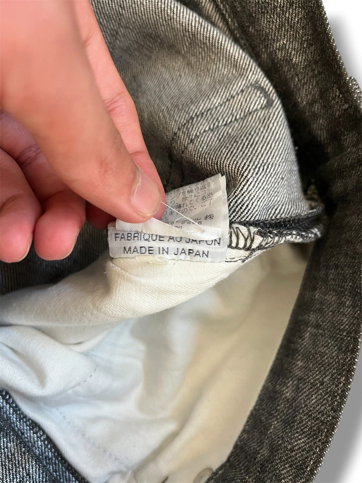 Dior Ss08 dior radioactive denim Size US 29 - 7 Thumbnail