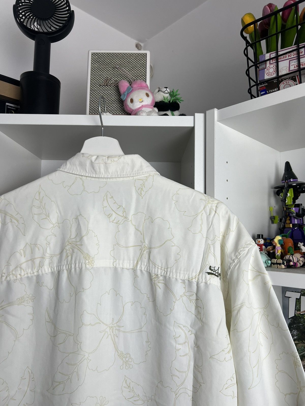 Quiksilver × Vintage Vintage Y2K Quiksilver boxy floral print shirt XL skate baggy Size US XL / EU 56 / 4 - 6 Thumbnail