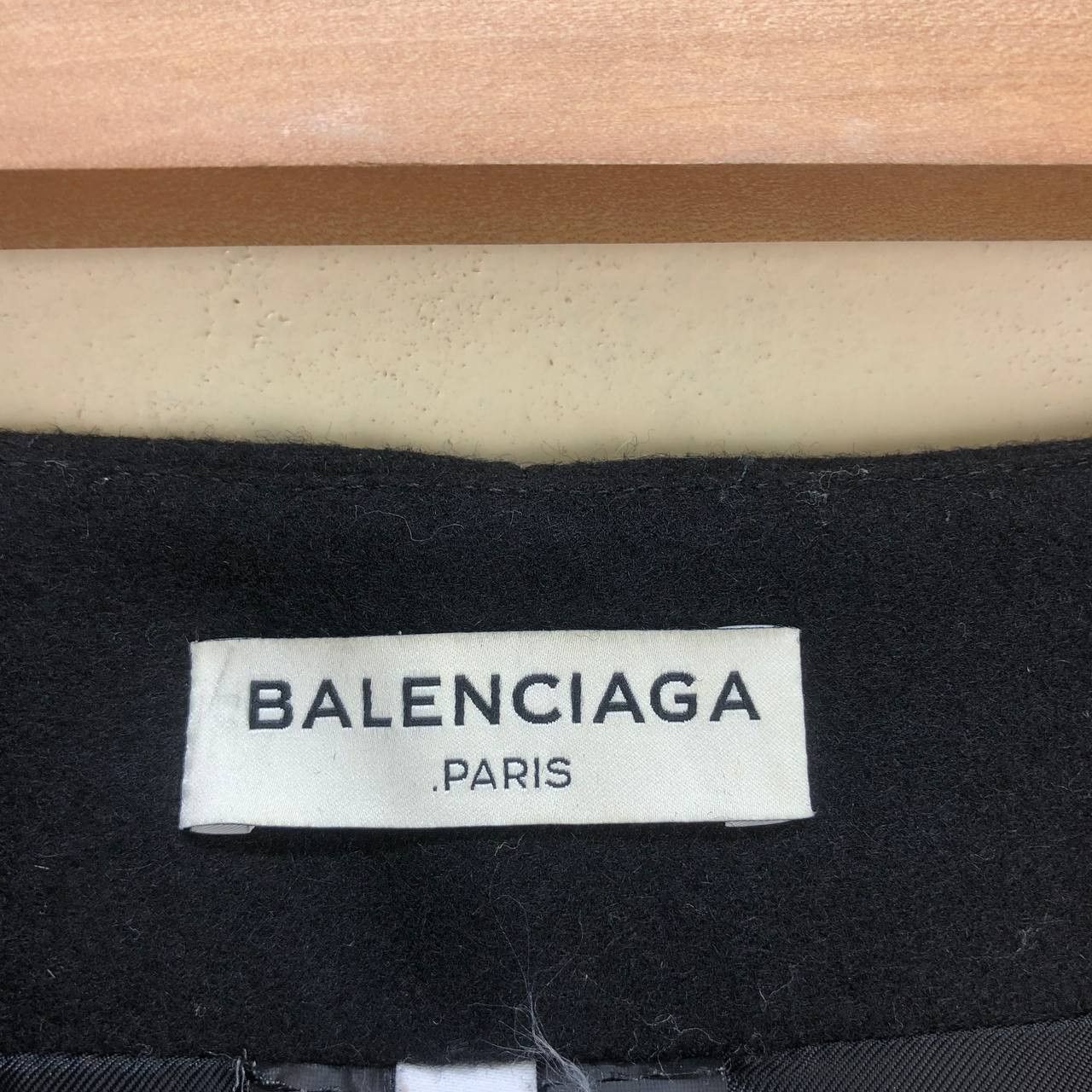 Balenciaga Luxury🔥Balenciaga Paris Wool Mini Skirt Size 24" / US 00 / IT 34 - 14 Thumbnail