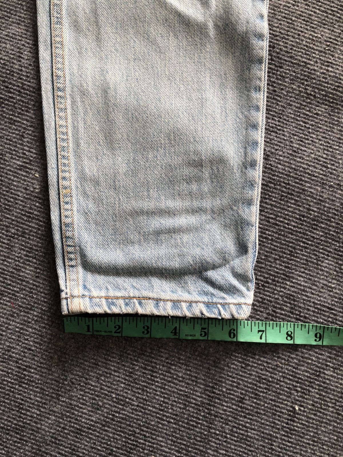 Levi's Light Blue Vintage Levis 550 Relaxed Fit Tapered Leg 28x30.5 Size 28" / US 6 / IT 42 - 15 Thumbnail