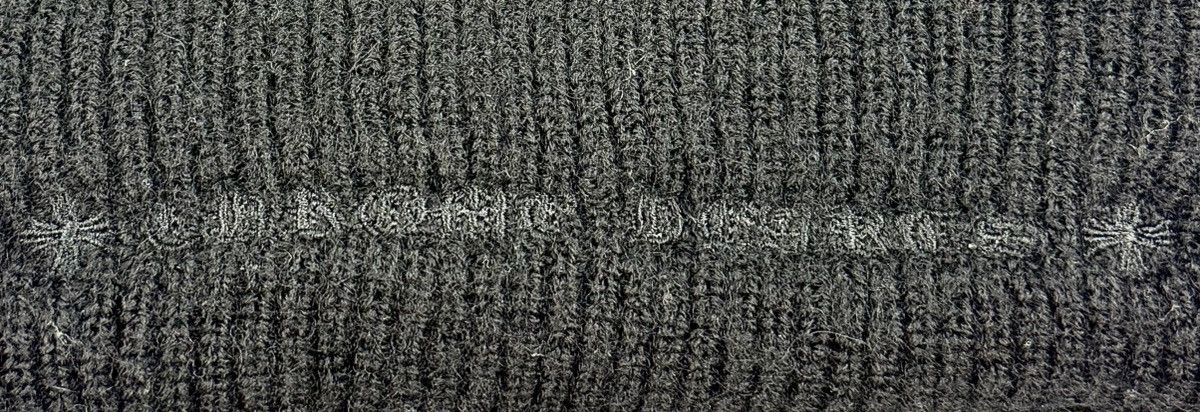 Chrome Hearts Chrome Hearts - + CROSS - Black Wool - Beanie Size ONE SIZE - 9 Thumbnail