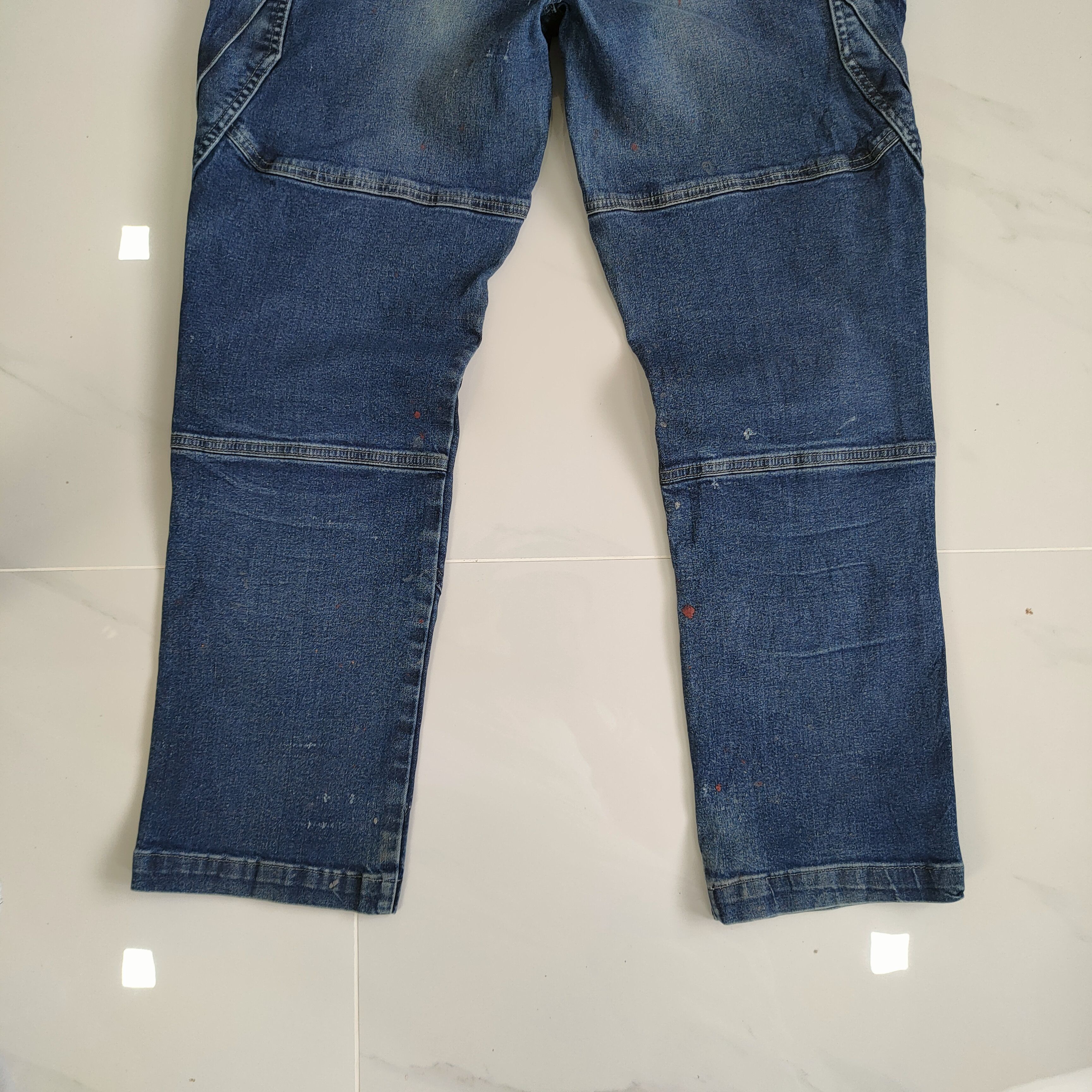 Japanese Brand × Vintage VINTAGE JAPANESE DOUBLE KNEE DISTRESSED CARGO PANTS Size US 34 / EU 50 - 11 Thumbnail