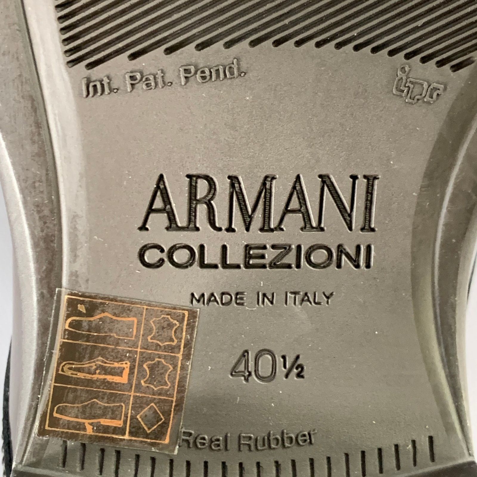 Armani Collezioni ARMANI COLLEZIONI Size 7.5 Brown Leather Derby Lace-Up Shoes Size US 7.5 / EU 40-41 - 9 Thumbnail