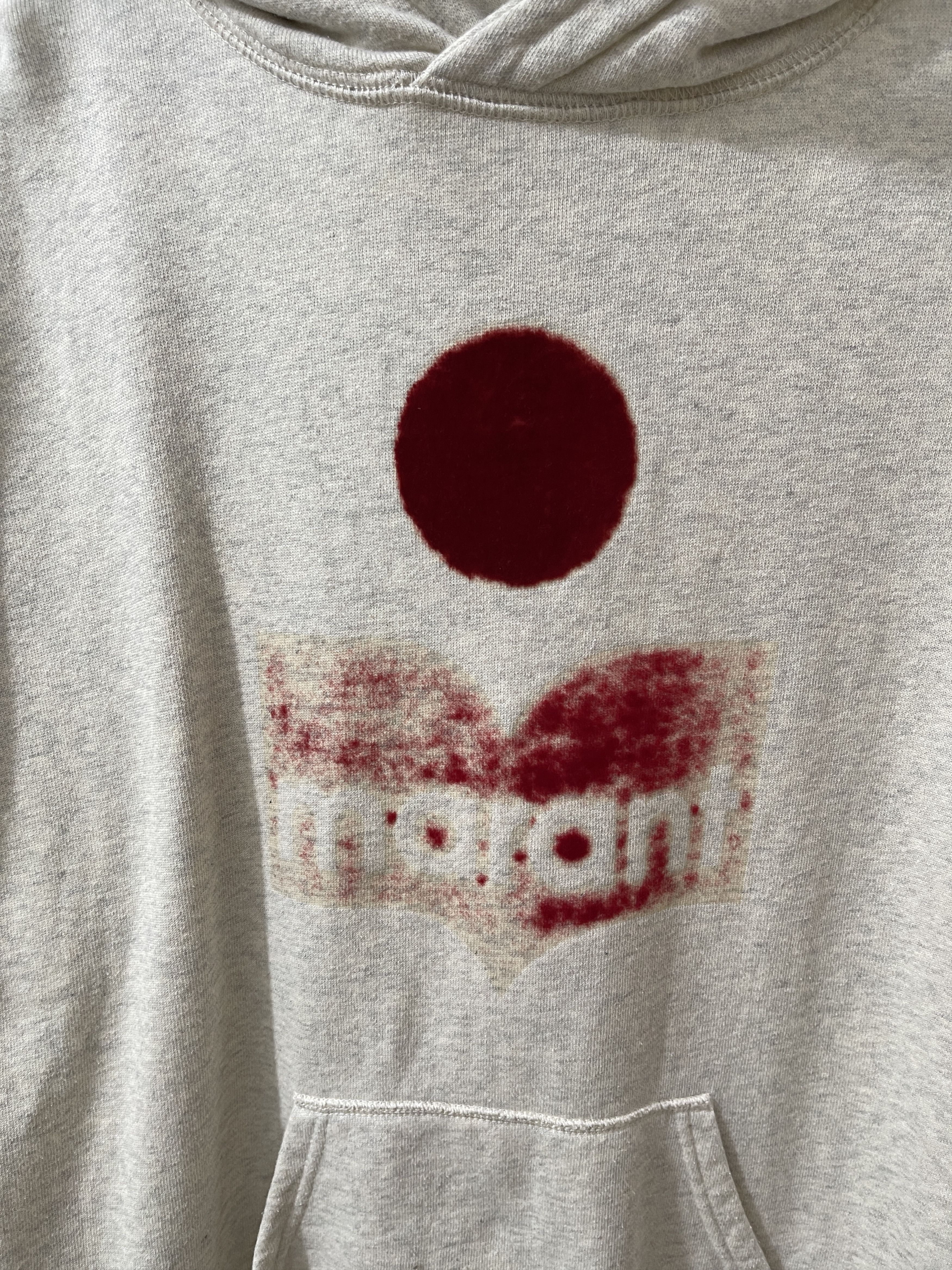 Isabel Marant Etoile Isabel Marant Etoile Rare Big Logo Hoodie Size US L / EU 52-54 / 3 - 2 Thumbnail
