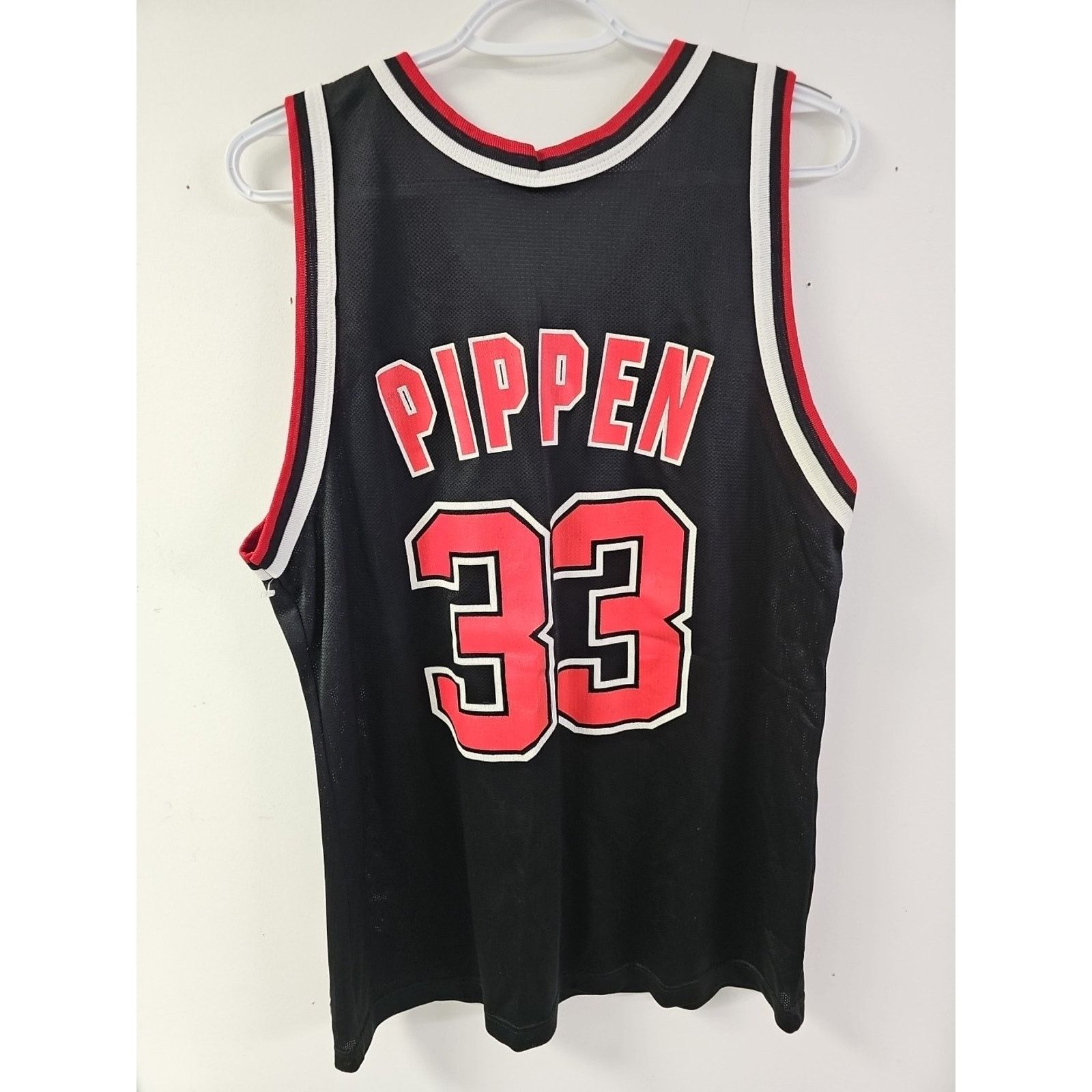 Champion Champion #33 Scottie Pippen Chicago Bulls Jersey Mens 44 USA Size US L / EU 52-54 / 3 - 6 Thumbnail