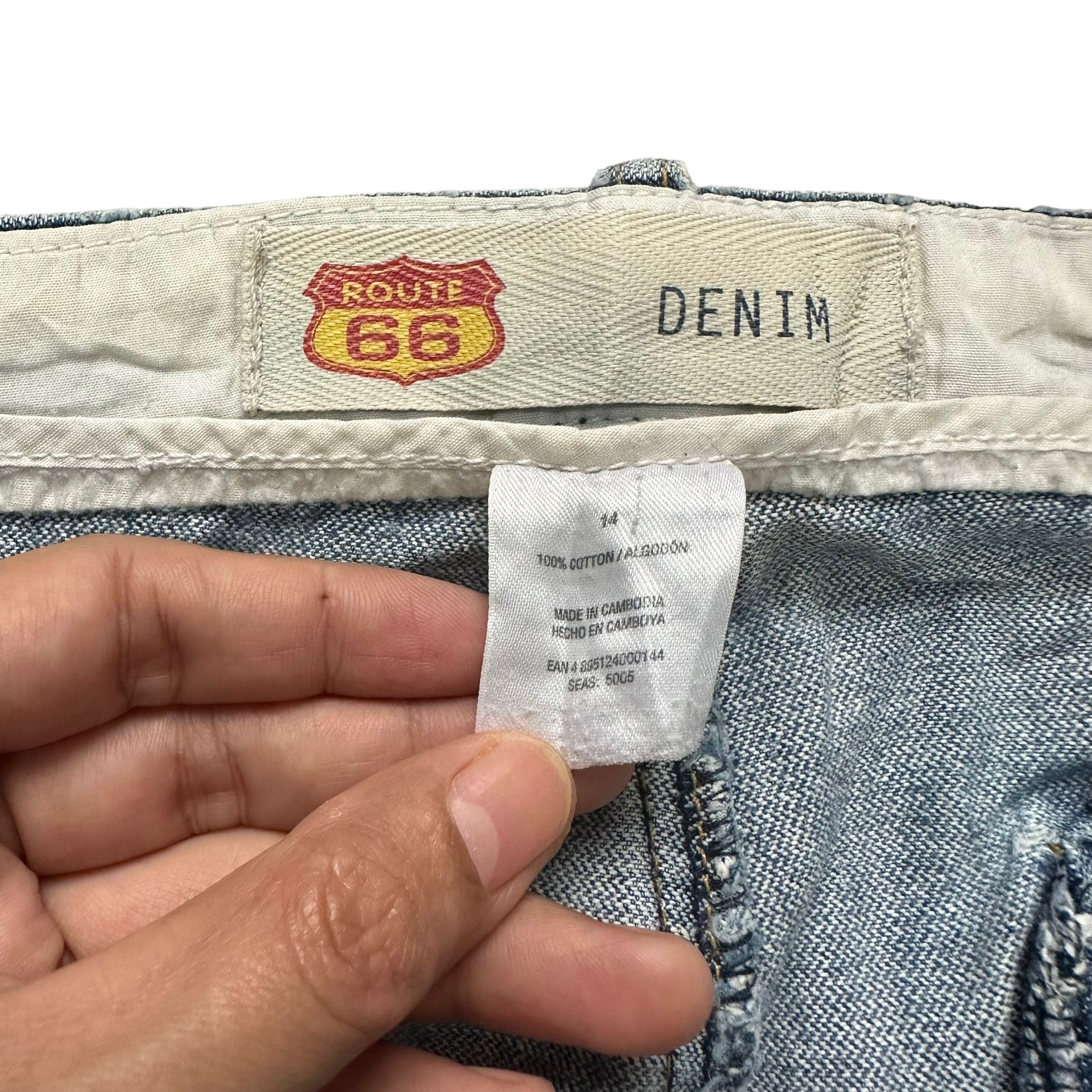 Route 66 ROUTE 66 DENIM LOOSE FIT JEANS #8850-031 Size 37" - 7 Thumbnail