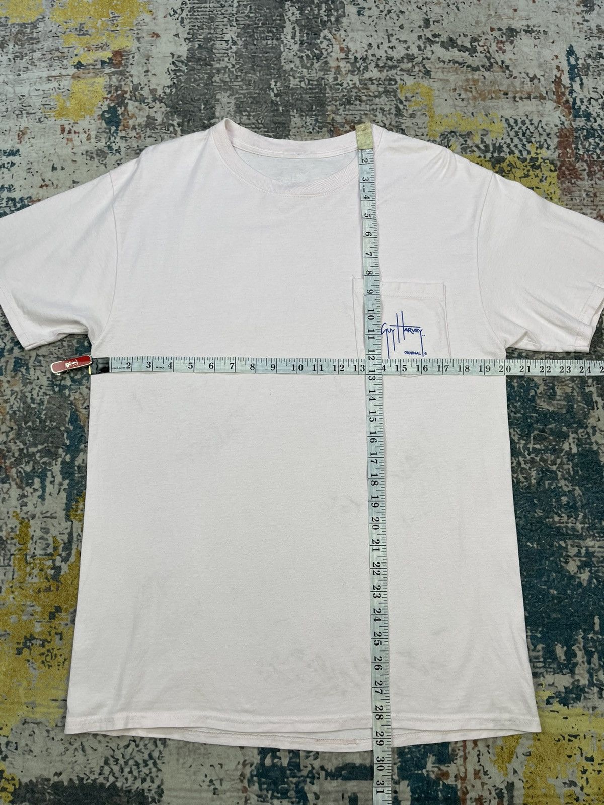 Hunter Guy Harvey Overprint Single Pocket Shirt Size US M / EU 48-50 / 2 - 10 Thumbnail