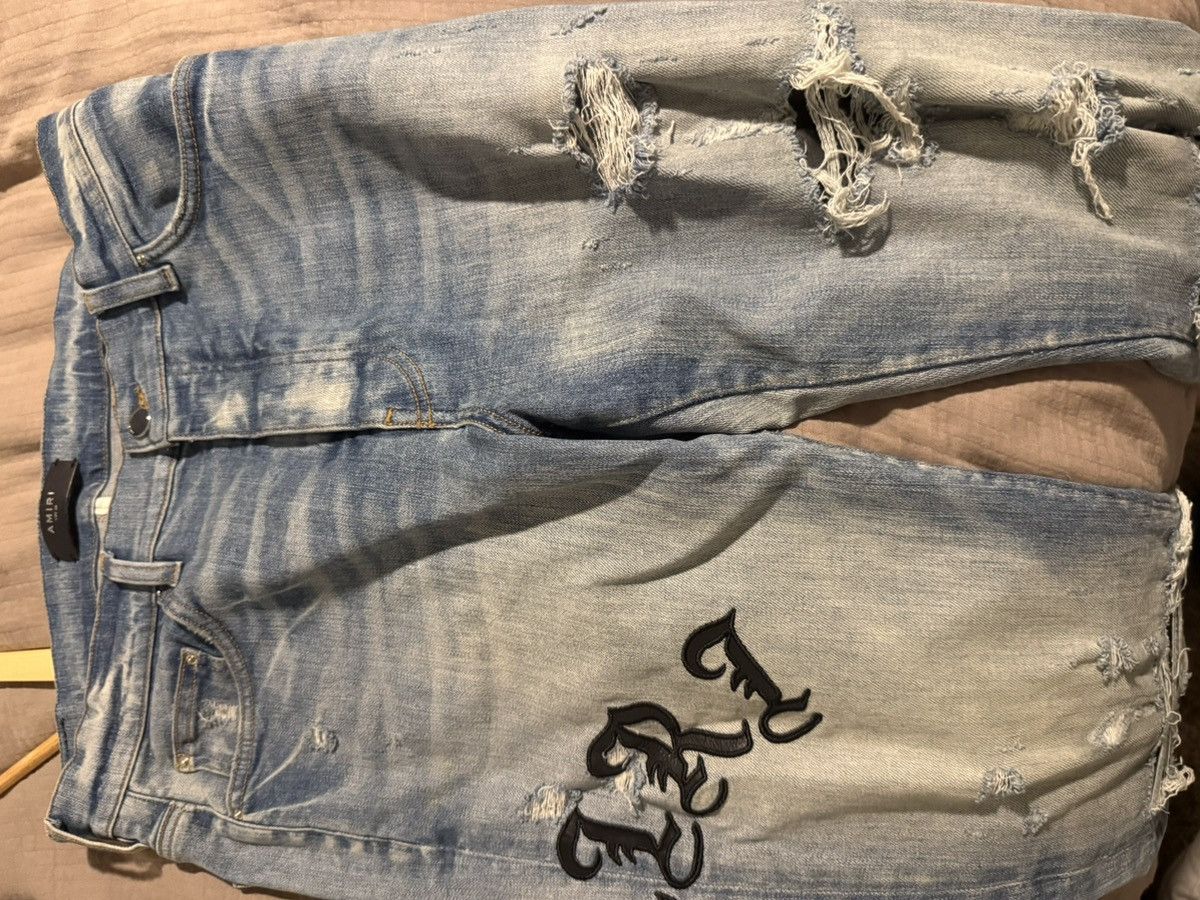 Amiri Amiri blue jean mx1 Size US 34 / EU 50 - 6 Thumbnail