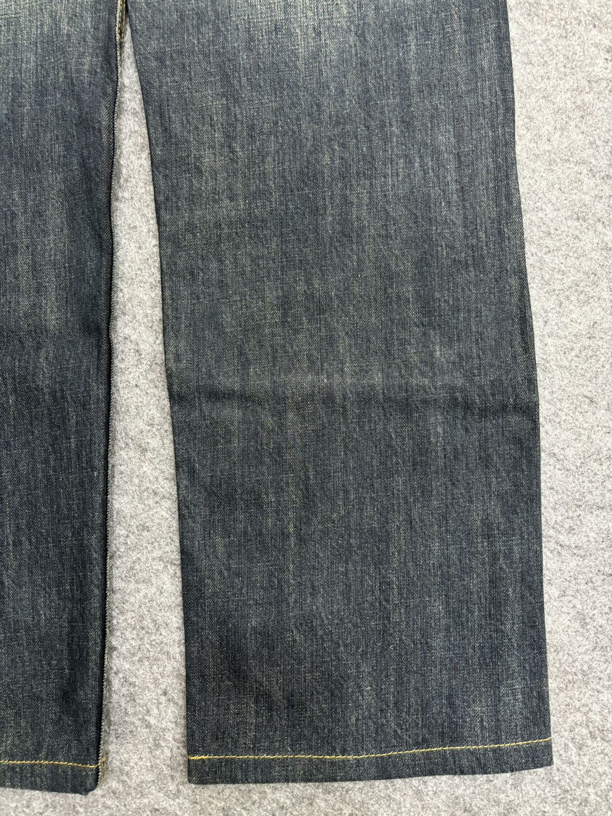 Designer 💥Japanese Brand Koi Fish Embroidery Double Pocket Denim F542 Size US 31 - 14 Thumbnail