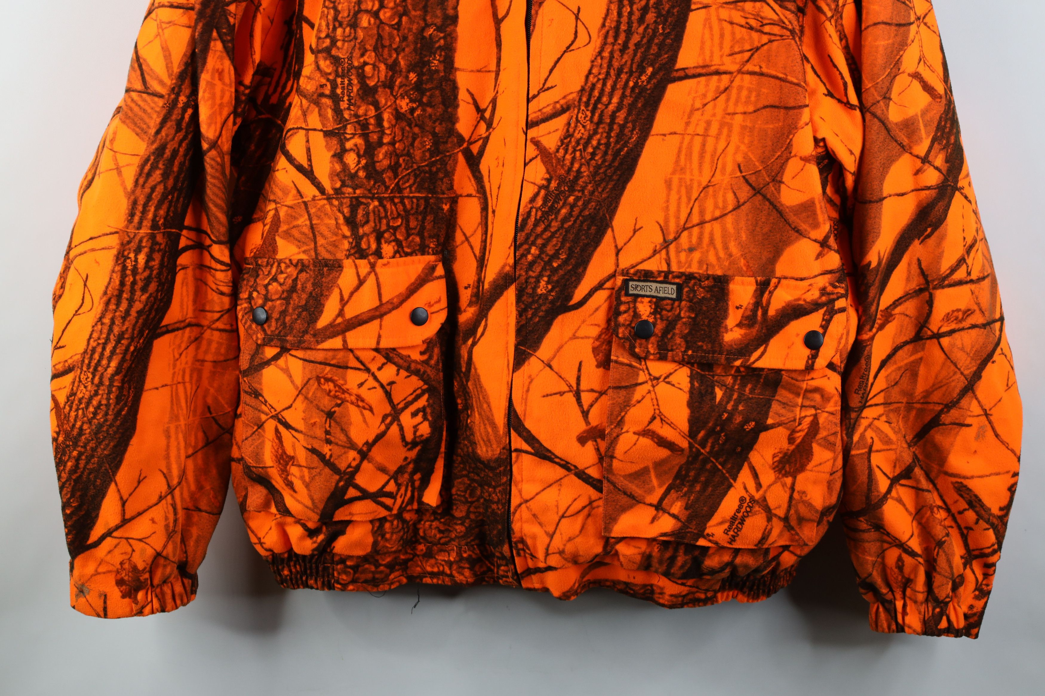 Vintage Vintage 90s Streetwear Camouflage Hooded Jacket Blaze Size US L / EU 52-54 / 3 - 3 Thumbnail