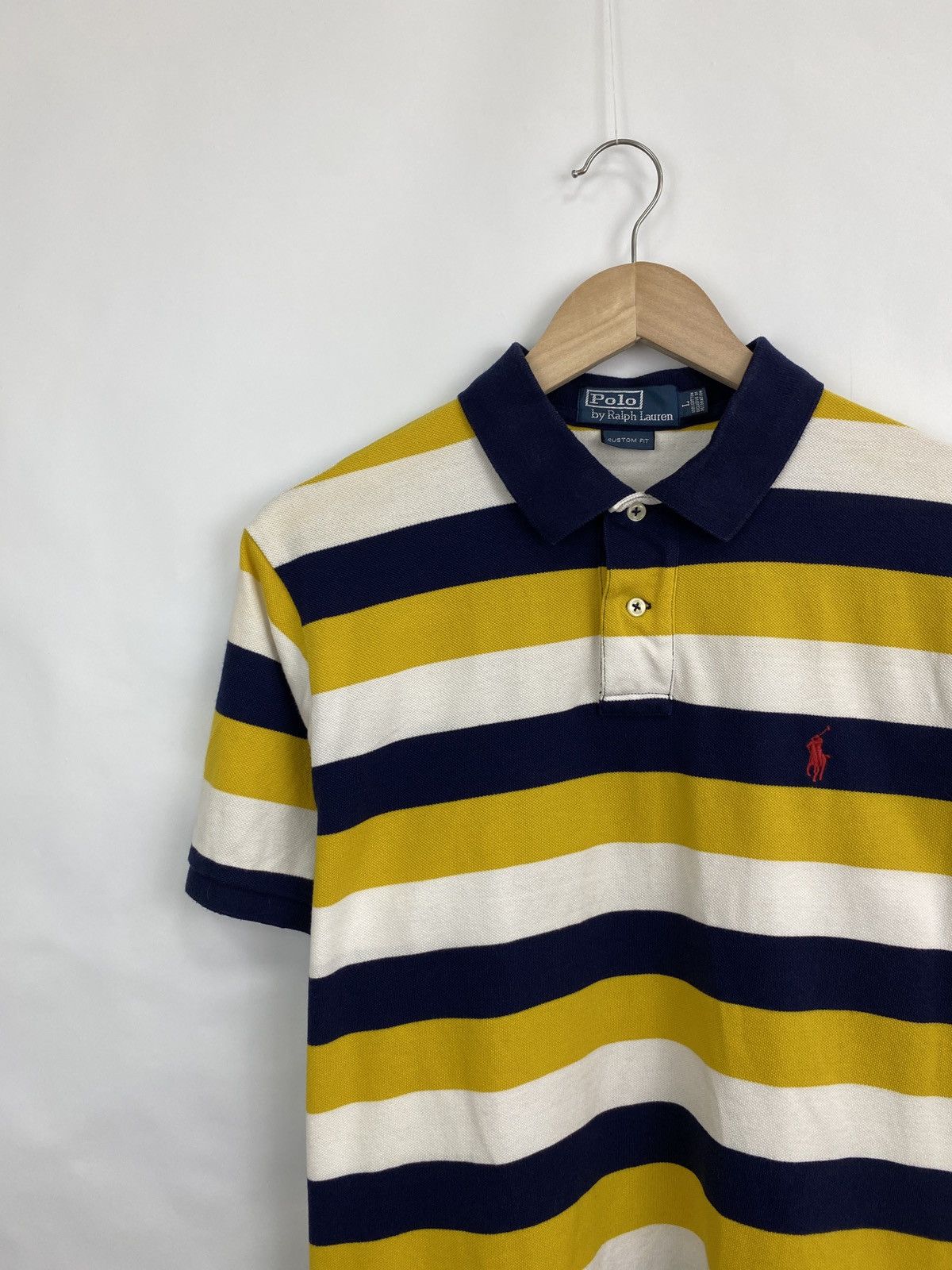 Polo Ralph Lauren 🇺🇸 Vintage 90s Polo Ralph Lauren Rare Polo T-Shirt Chief Keef Size US L / EU 52-54 / 3 - 2 Thumbnail