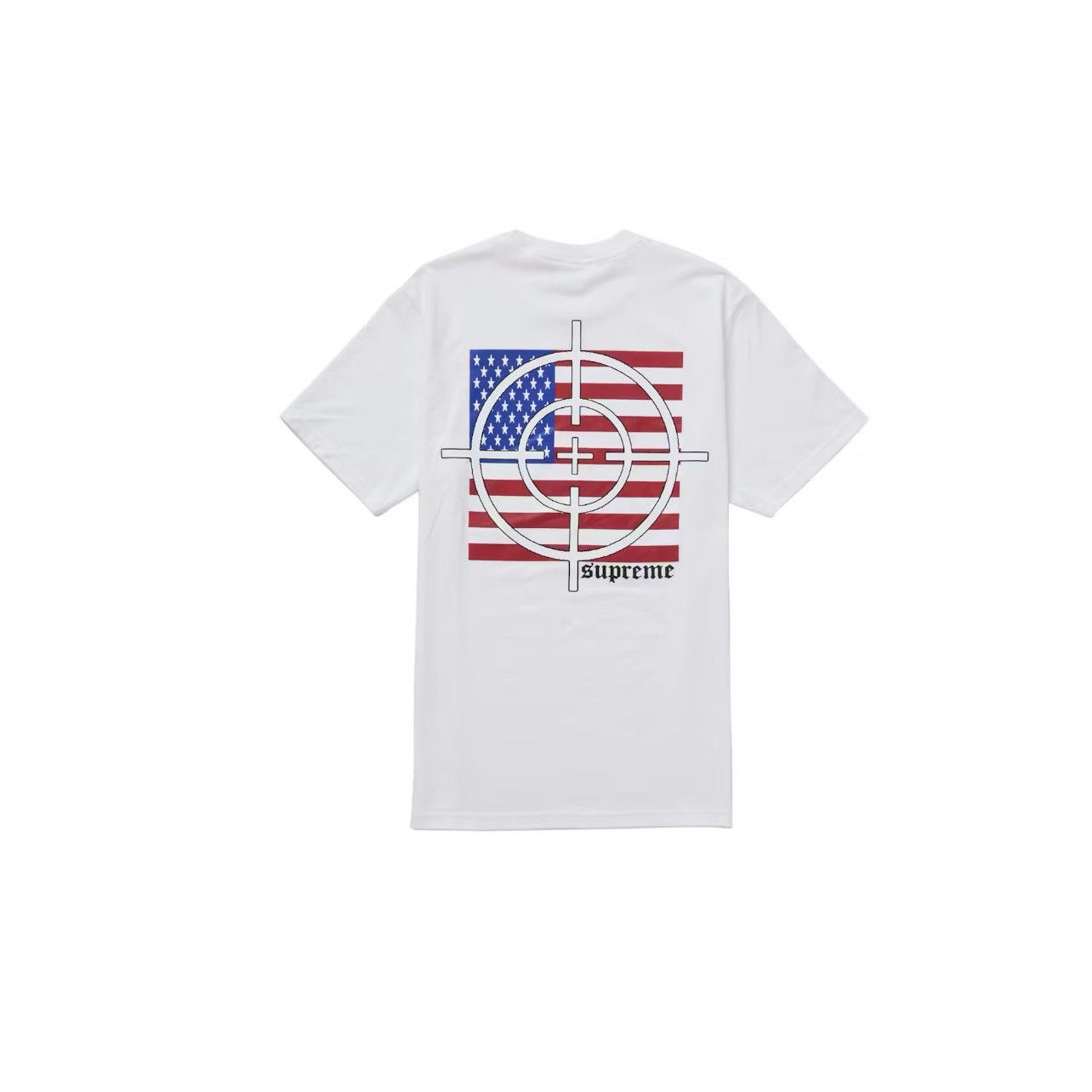 Supreme In Hand Supreme Target Tee White Size: XL Size US XL / EU 56 / 4 - 2 Thumbnail