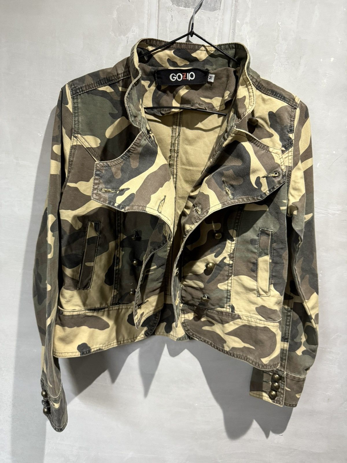 Japanese Brand Vintage Camouflage Napoleon Military Jacket Size M / US 6-8 / IT 42-44 - 9 Thumbnail