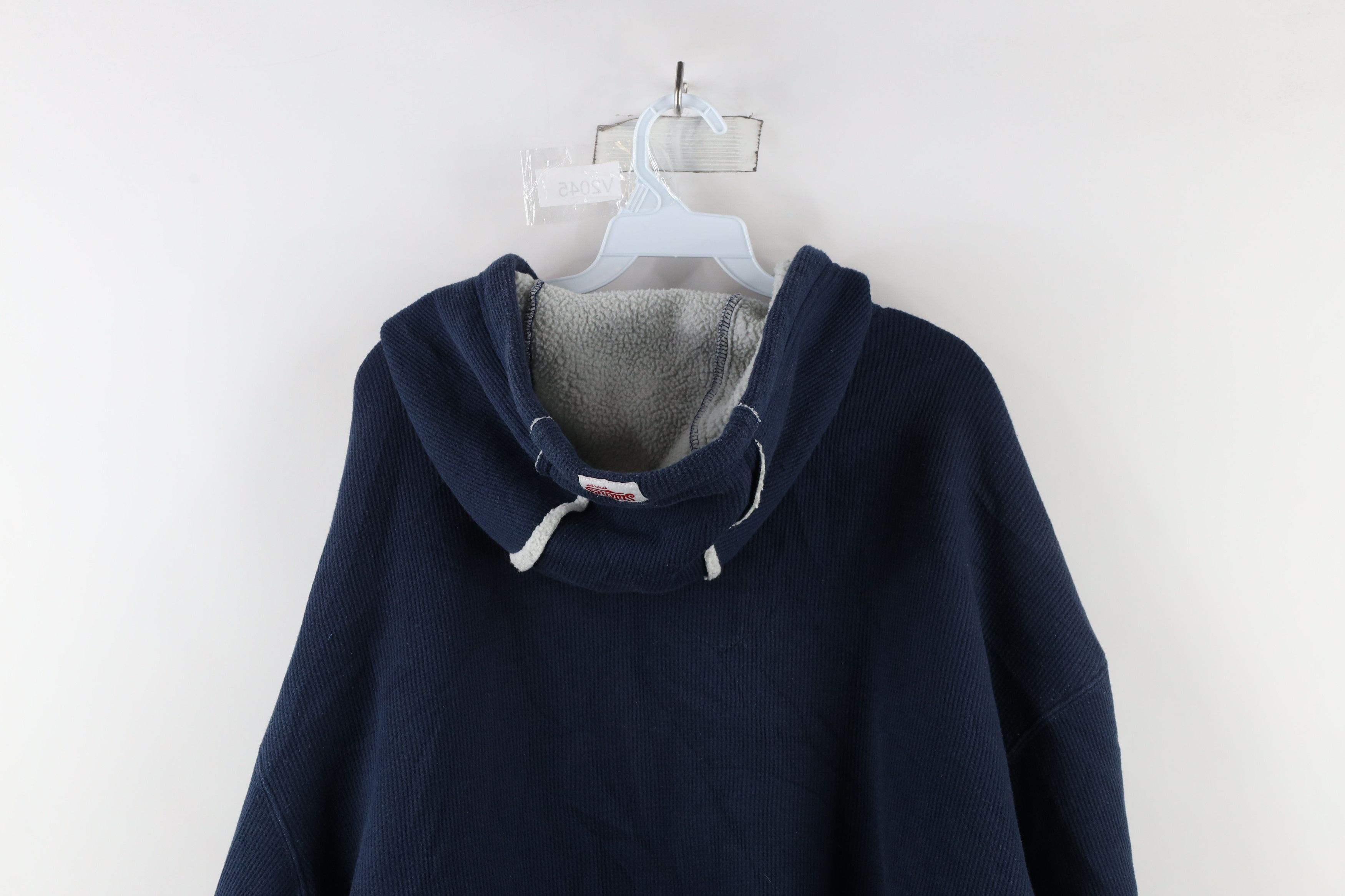 Vintage Vintage Knit Fleece Lined New York Yankees Full Zip Hoodie Size US XXL / EU 58 / 5 - 14 Thumbnail