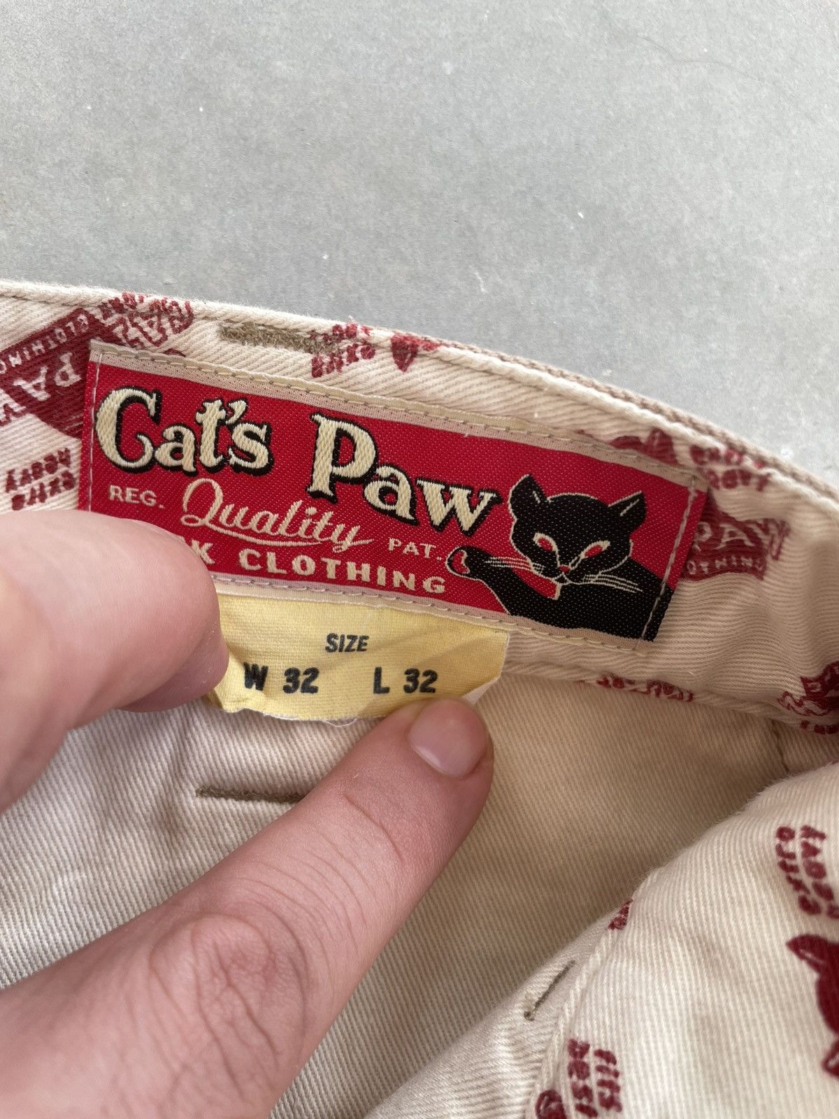 CAT'S PAW × Sugar Cane × Toyo Enterprises CAT’S PAW CHINOS PANT Size US 32 / EU 48 - 4 Thumbnail
