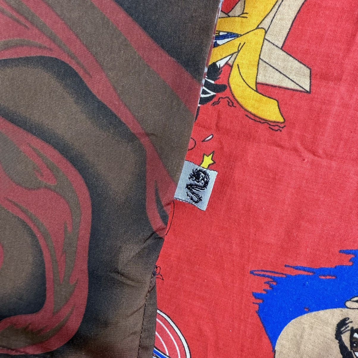 Dogtown DOGTOWN Aloha Shirt Japanese Pattern Dragon Rayon Rare Size US L / EU 52-54 / 3 - 9 Thumbnail
