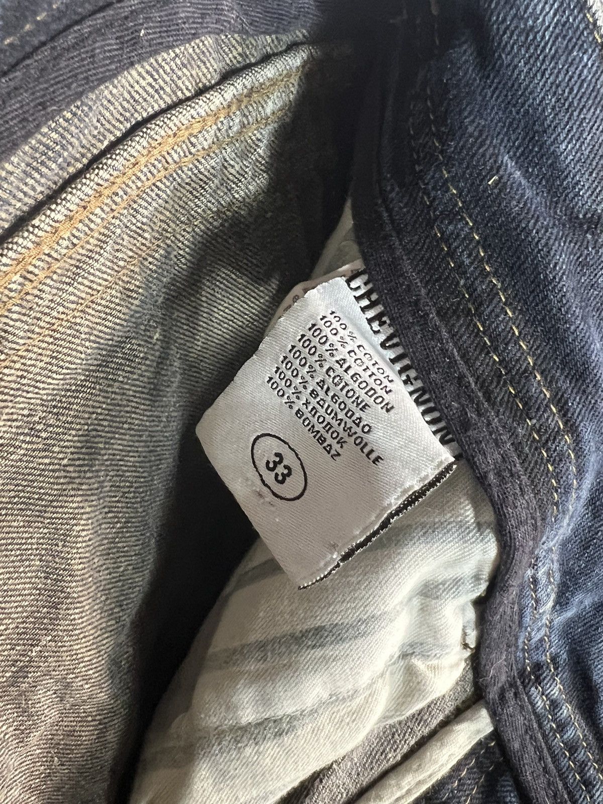Chevignon Chevignon Jeans Leather pocket pants Size US 33 - 15 Thumbnail