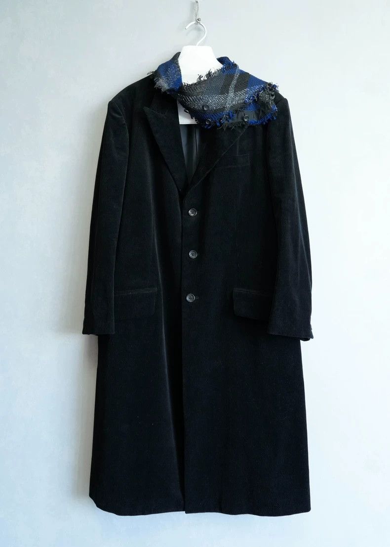 Yohji Yamamoto yohji yamamoto22AW Show Scarf Corduroy Coat 2503-Nextarrow Size US M / EU 48-50 / 2 - 4 Thumbnail