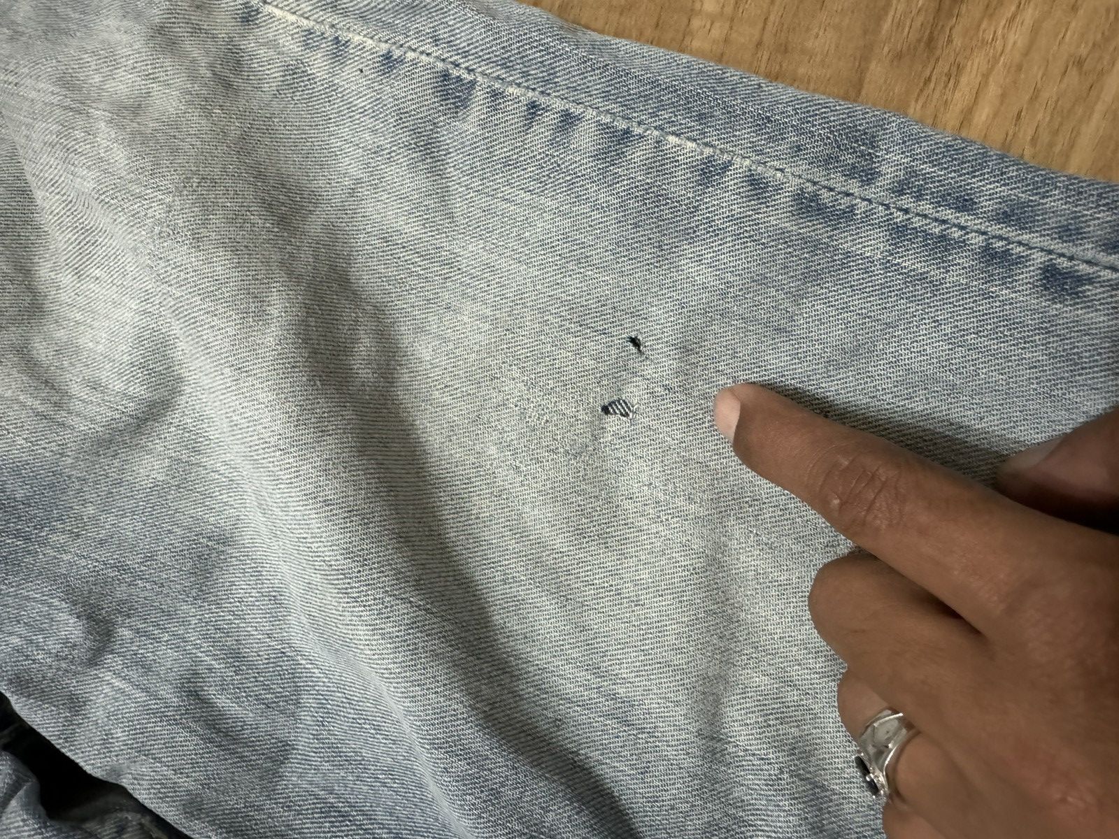 Vintage VINTAGE LEE JEANS Size US 30 / EU 46 - 3 Thumbnail