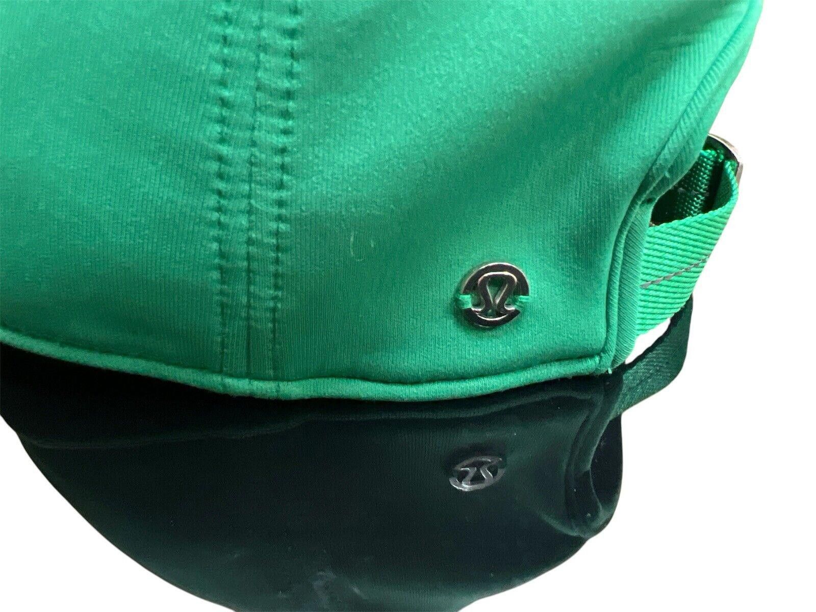 Designer Lululemon Baller Hat Aquila Green Strap Back Running Size ONE SIZE - 2 Thumbnail