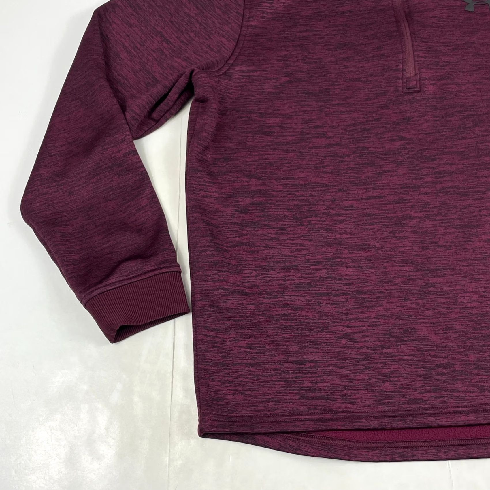 Under Armour Under Armour Sweater Mens Medium Red ColdGear 1/4 Zip Lined Golf Maroon Polo Shirt Sportswear Casual Outdoors Mens Size US M / EU 48-50 / 2 - 5 Thumbnail
