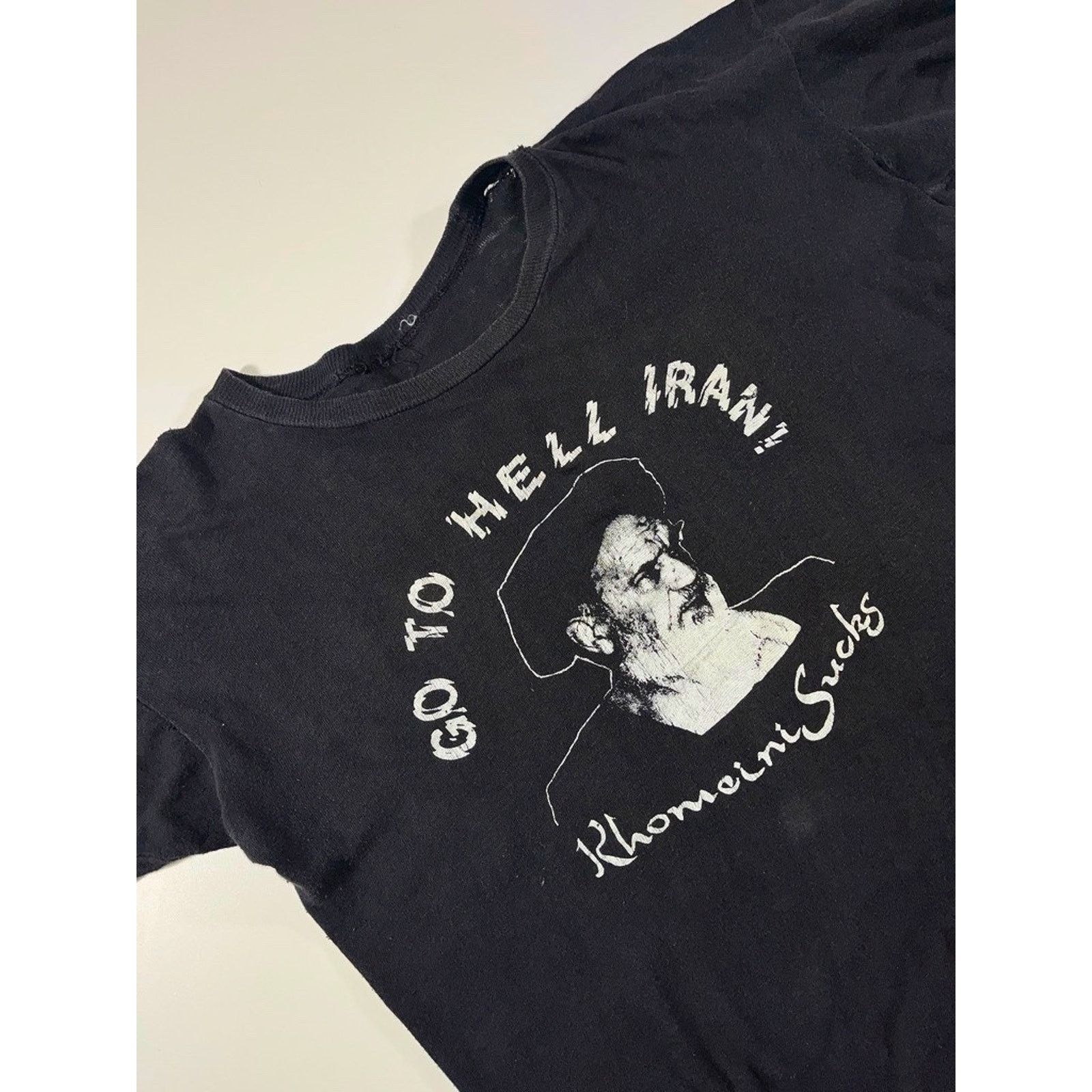 Other Iran Hostage Crisis Khomeini Graphic T Shirt Distressed M Size US M / EU 48-50 / 2 - 3 Thumbnail