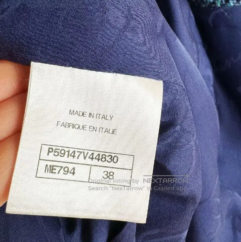 Chanel Chanel Multicolor Mid-Length Women's Coat . Size S / US 4 / IT 40 - 4 Thumbnail