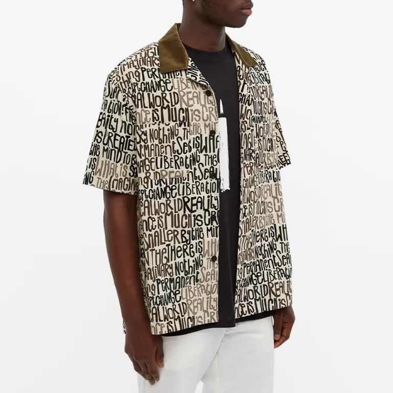 Sacai o1tko10825 Corduroy S/S Shirt in Multicolor Size US S / EU 44-46 / 1 - 4 Thumbnail