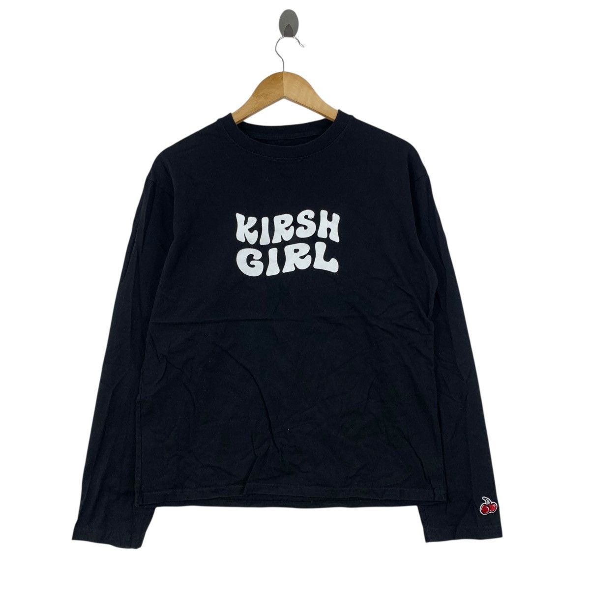 Japanese Brand KIRSH GIRL Cherry Embroidered Korean Style Brand Tshirt Size M / US 6-8 / IT 42-44 - 1 Thumbnail