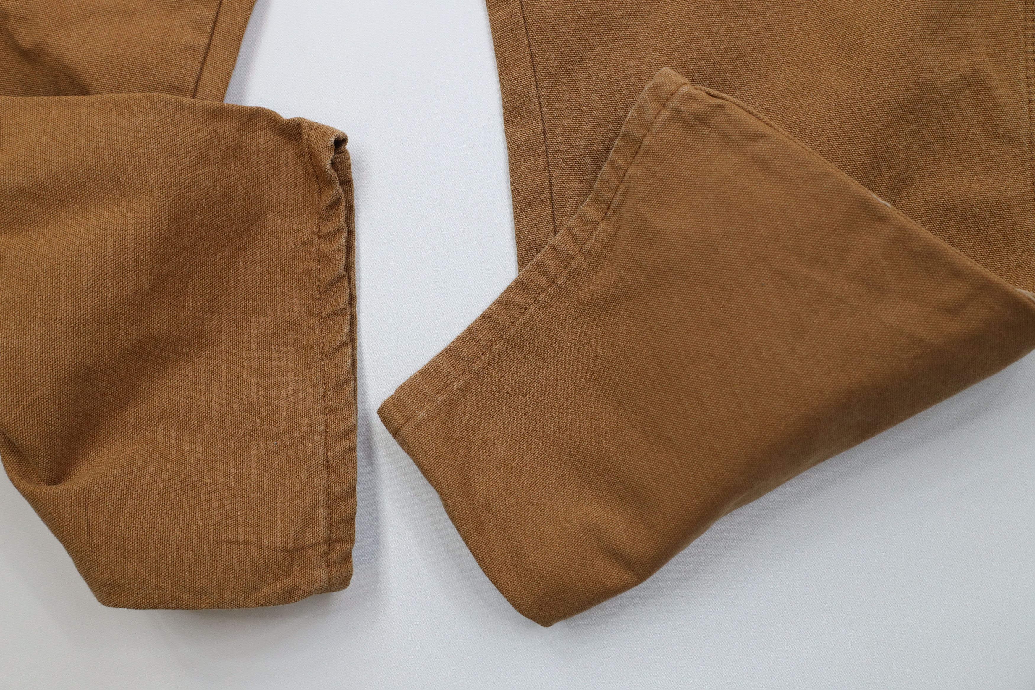 Dickies Vintage Y2K Dickies Wide Leg Canvas Dungaree Pants Brown Size US 38 / EU 54 - 7 Thumbnail