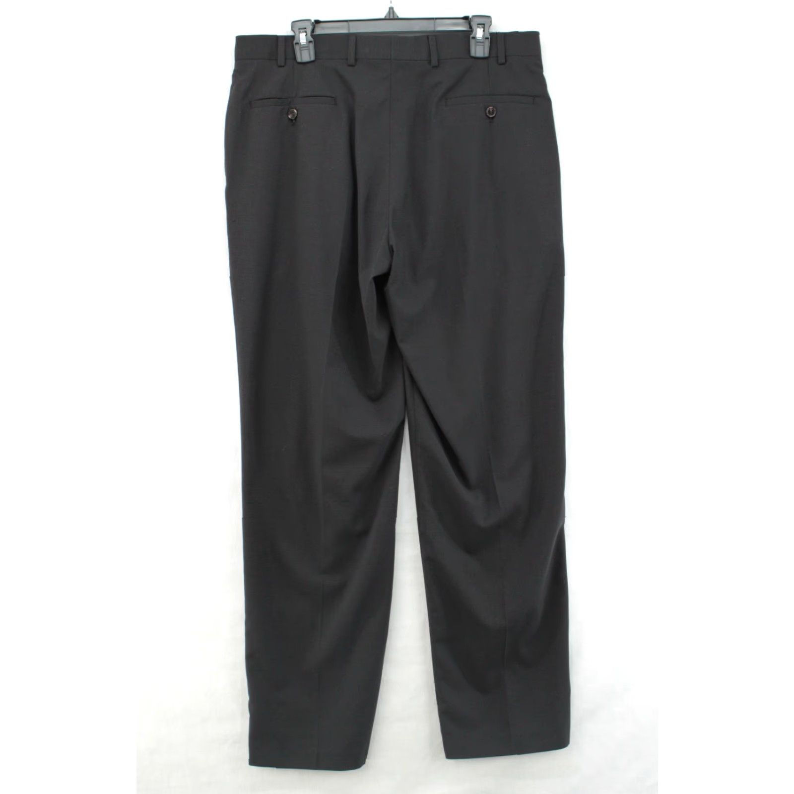 Ralph Lauren Ralph Lauren Pants Men 36x31.5 Black Micro Check Dress Slacks Trousers Size US 36 / EU 52 - 4 Thumbnail