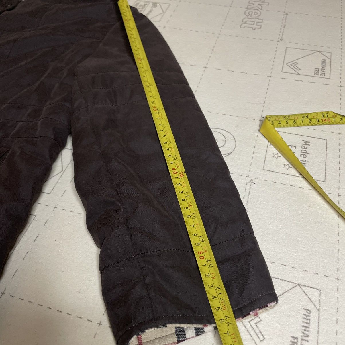 Burberry Burberry Quilted VINTAGE Jacket Nova check Diamond women's Size L / US 10 / IT 46 - 18 Thumbnail